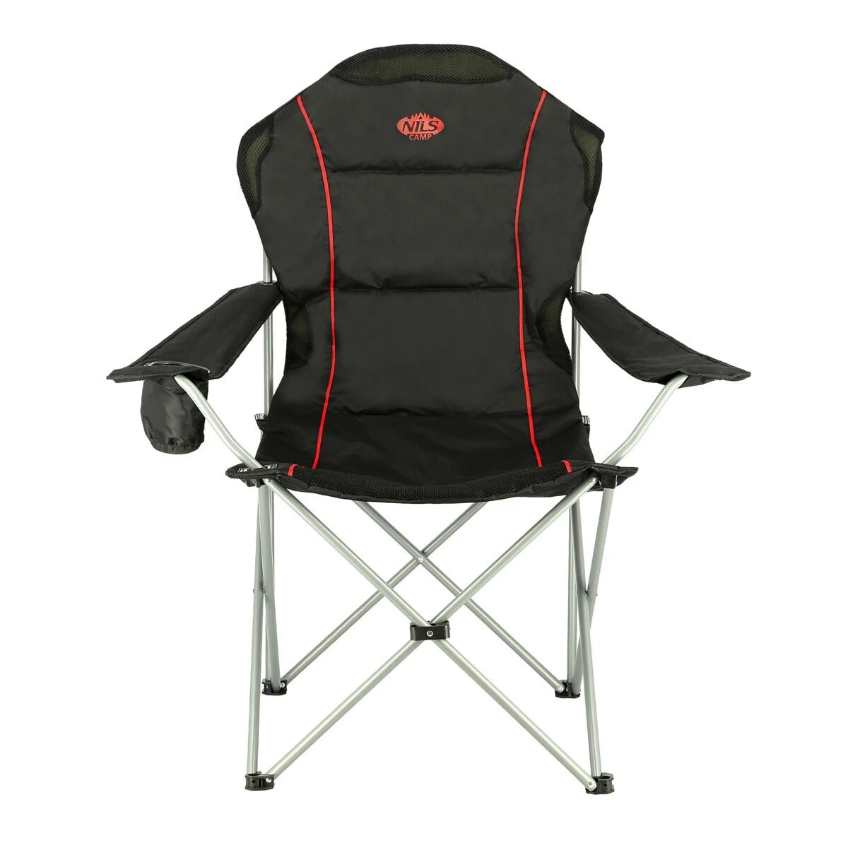 NILS NC3080 Campingstuhl &ndash; Klappbarer Outdoor-Stuhl Angelstuhl mit Tra - Bild 1
