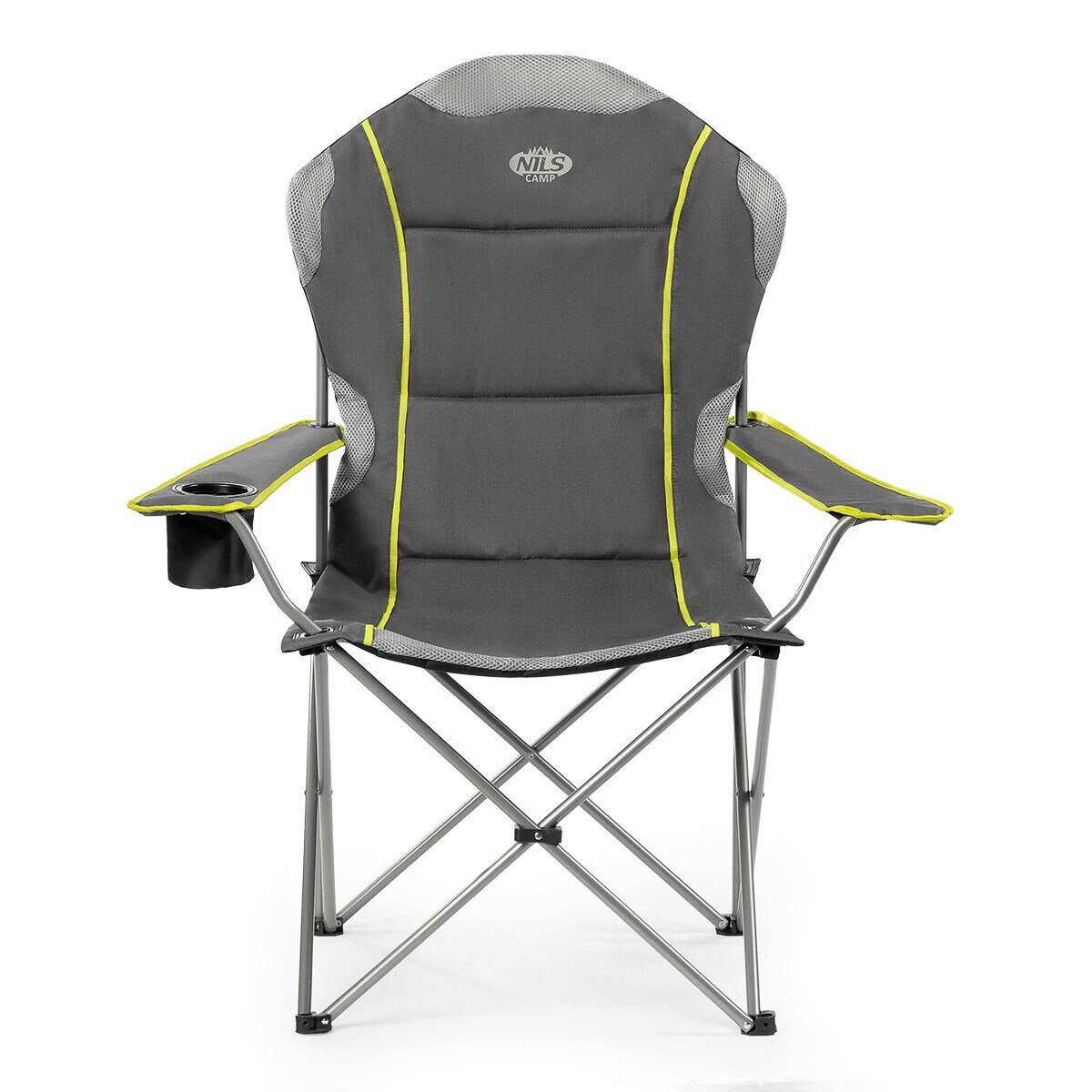 NILS NC3080 Campingstuhl – Klappbarer Outdoor-Stuhl Angelstuhl mit Tra