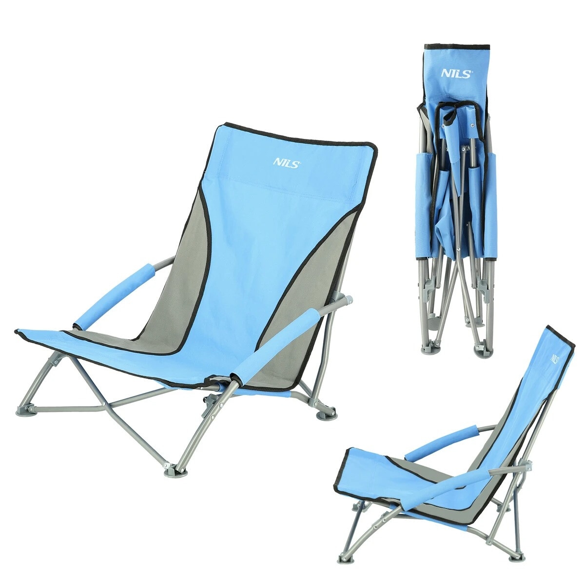 NILS CAMP NC3035 Campingstuhl &ndash; klappbarer Outdoor Stuhl mit - Bild 1