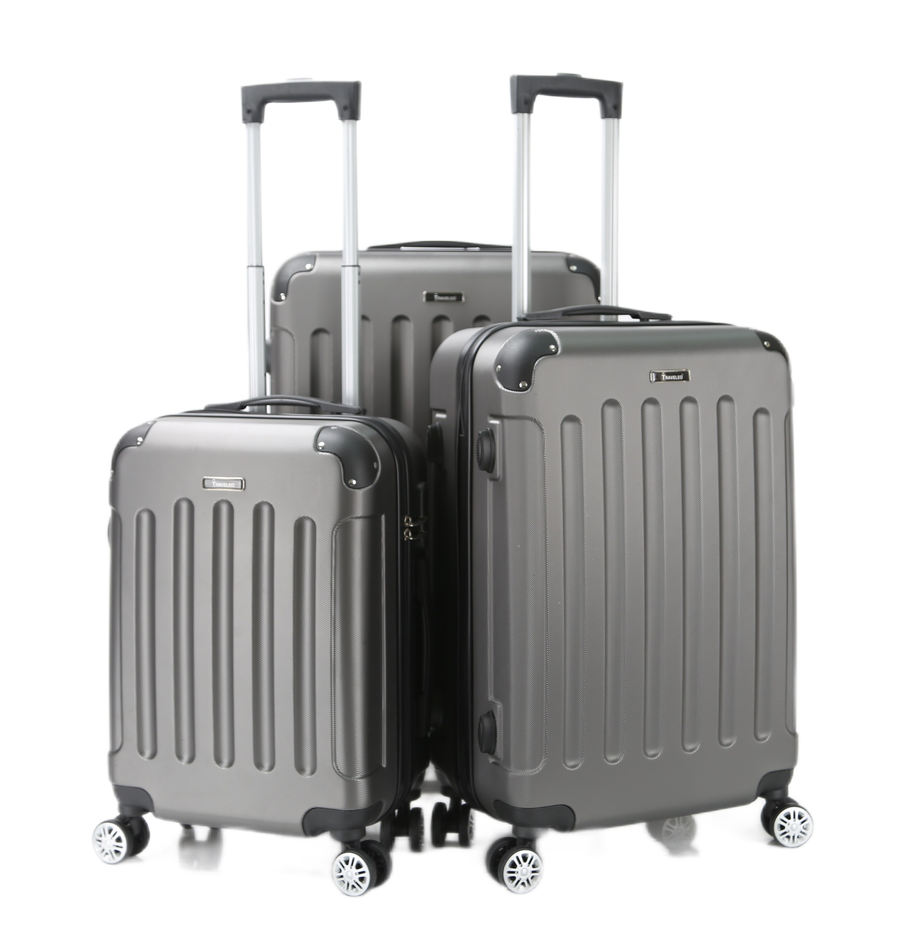 Reisekoffer Koffer 3 tlg Hartschale Trolley Set - Bild 1