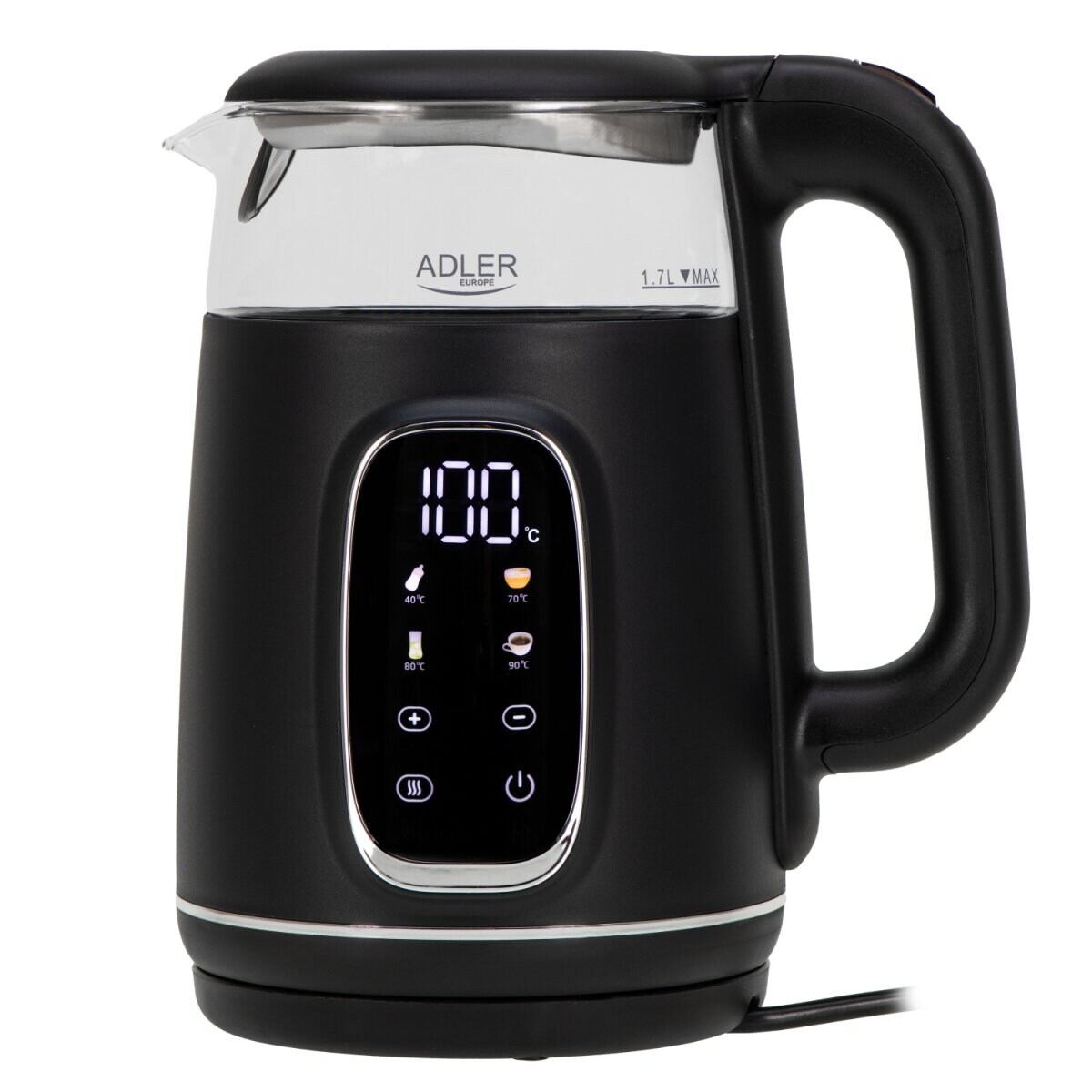 AD 1305 BS Wasserkocher 2200 W - 5 Temperatureinstellungen, 360°-Sockel