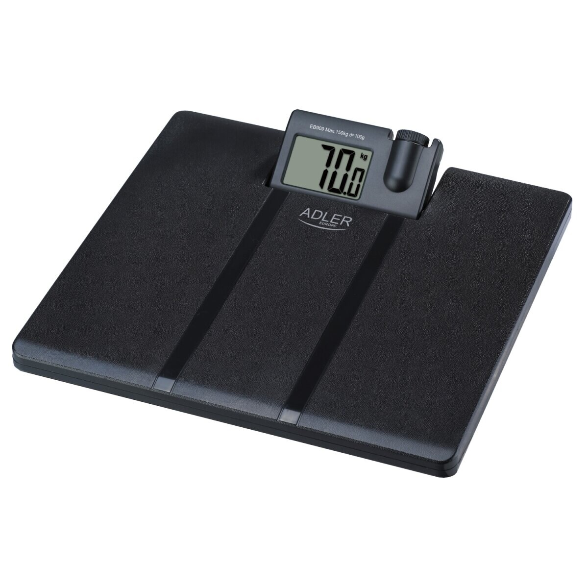 Adler AD 8182 Digitale Personenwaage mit Wandprojektion und LCD-Display, bis 180 kg | 05905575902283