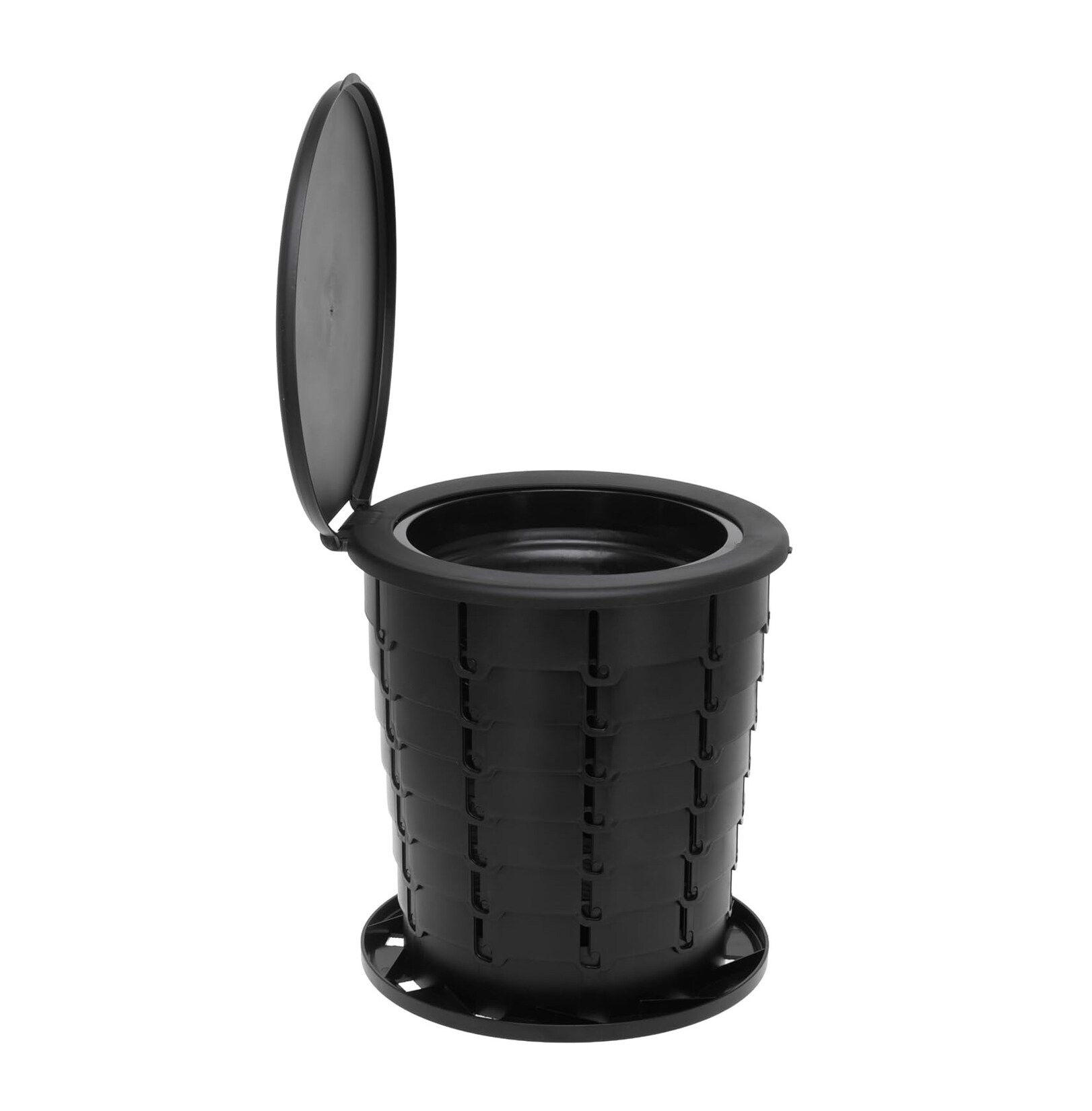 3-in1 Camping-Toilette, Reisehocker, Abfalleimer ideal für Reisen