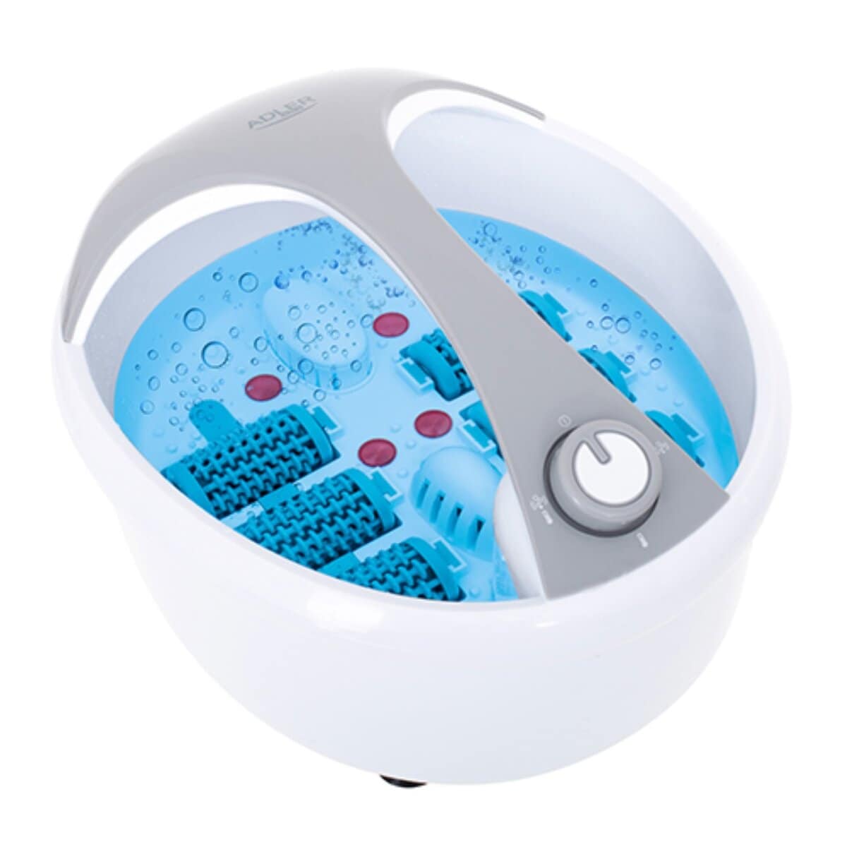 Adler AD 2177 Fu&szlig;massageger&auml;t mit Heizung & Sprudelfunktion, 450 W - 5,6 Liter - Bild 1