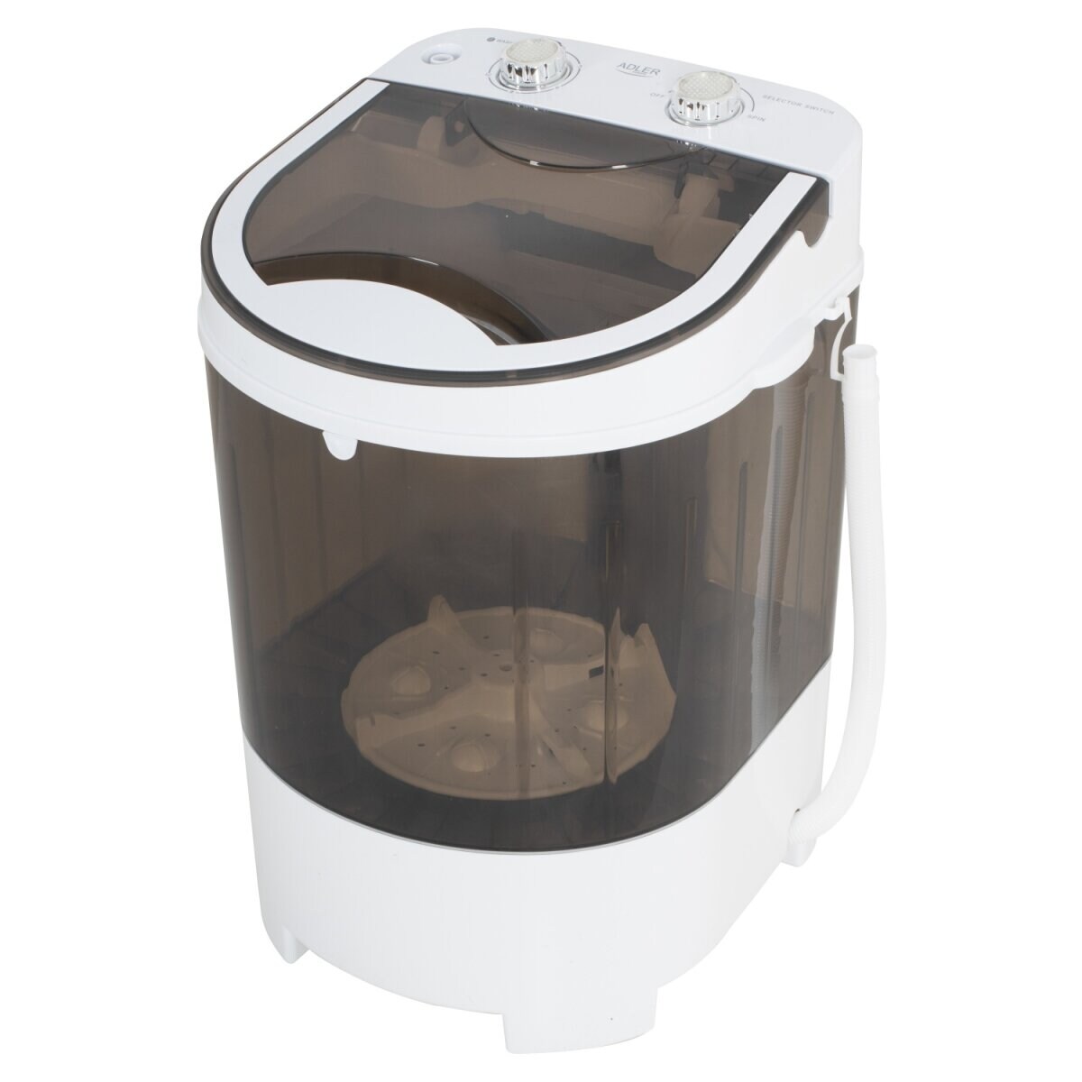 Adler AD 8056 Mini-Waschmaschine mit Schleuderfunktion 160W - 4 L