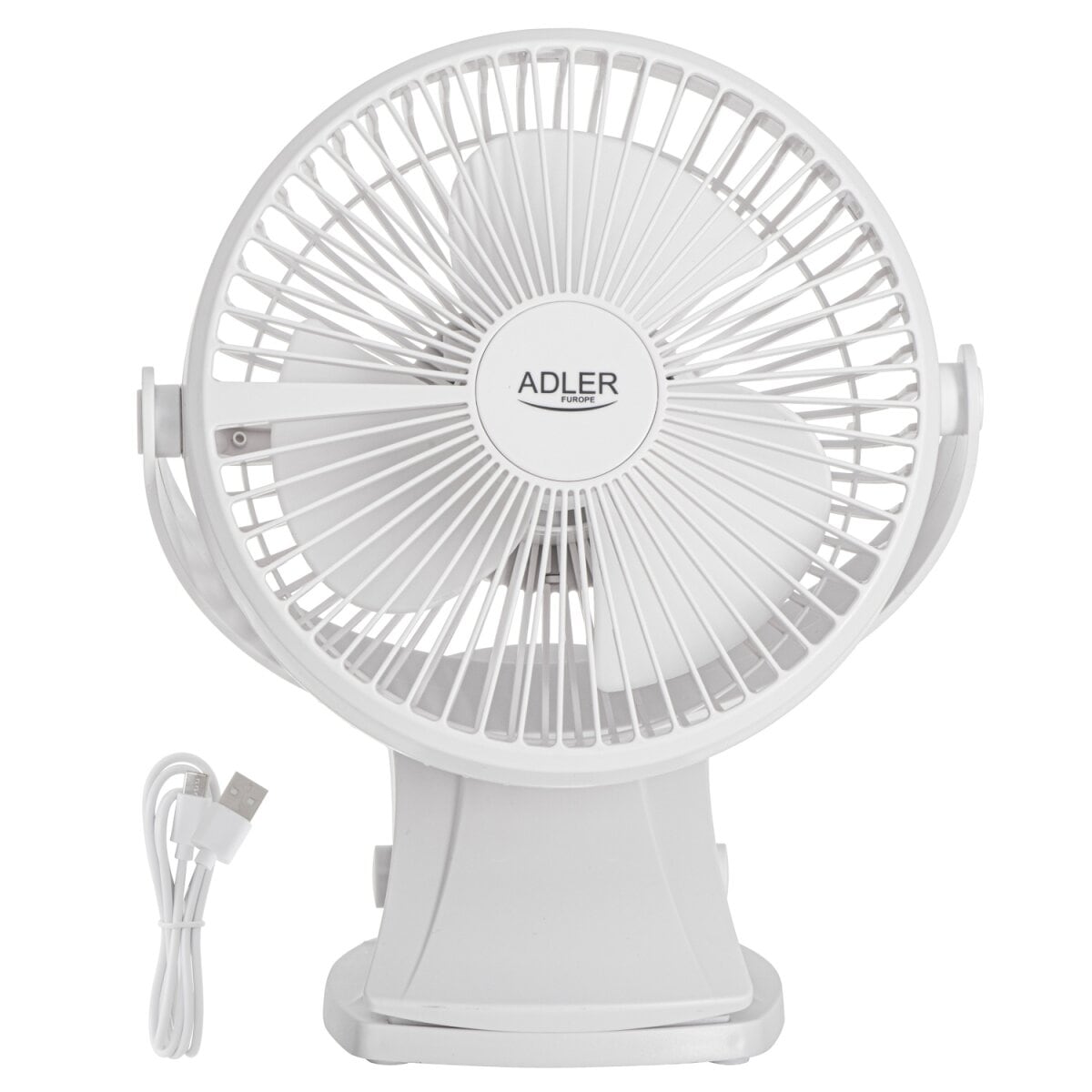 Adler AD 7342 Clip-Ventilator &oslash;15,5 cm, 3000 mAh mit 3 Geschwindigkeitsstufen - Bild 1