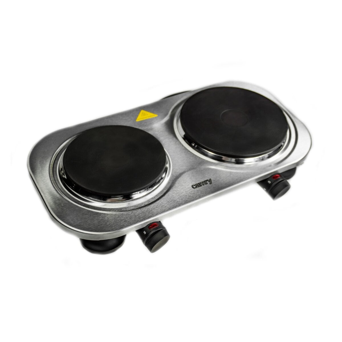 Camry CR 6511 Elektro-Doppelkochplatte mit Gusseisenplatte, 2500W - Bild 1