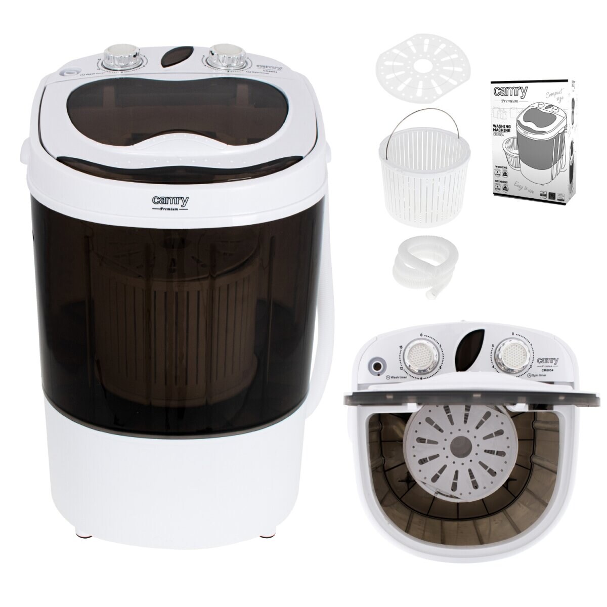 Camry CR 8054 Mini-Waschmaschine für Reisen oder Camping - 3kg