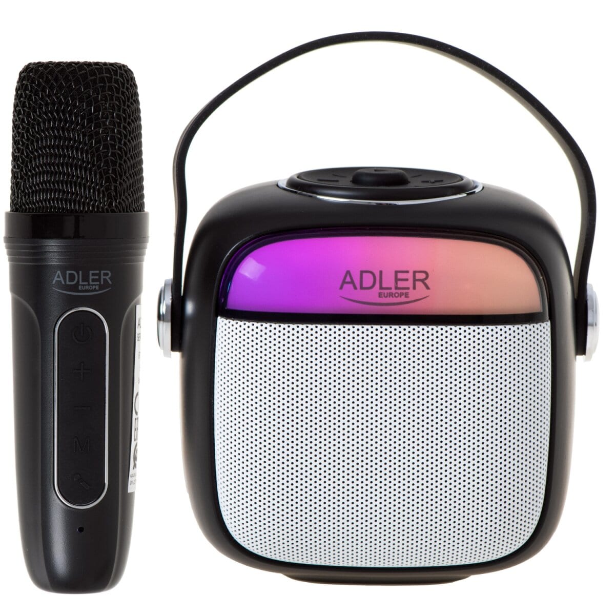 Adler AD 1199 Karaoke-Lautsprecher mit Mikrofon, Bluetooth 5.1 - Bild 1