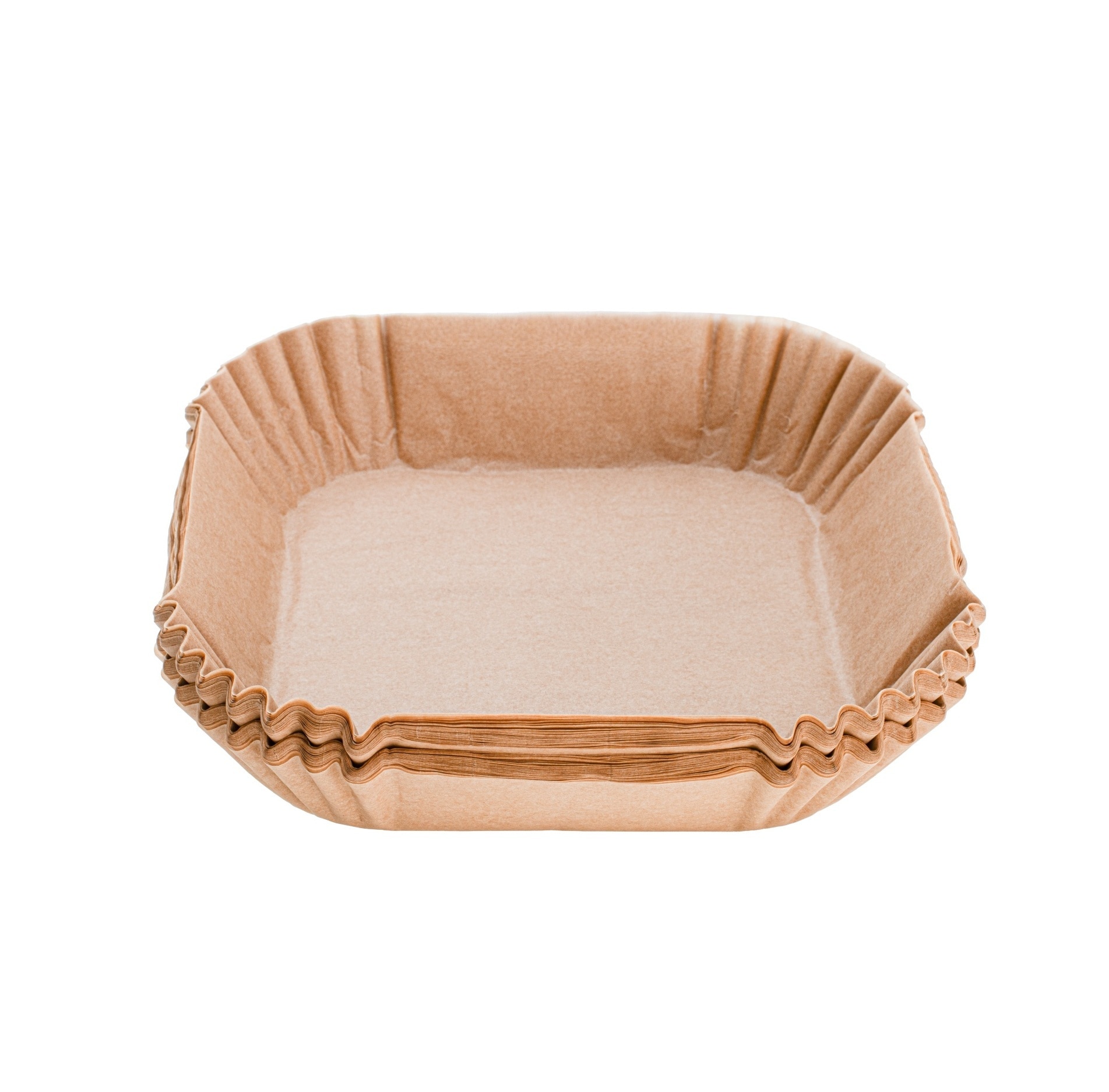 AD 6732 Papiereinlagen f&uuml;r Hei&szlig;luftfritteuse, 100 St&uuml;ck, 20 x 20 x 4,5 cm - Bild 1