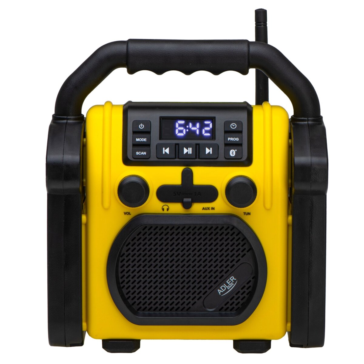 Adler AD 1911 Baustellenradio mit Bluetooth 5.1 und IPX54-Schutz - Bild 1