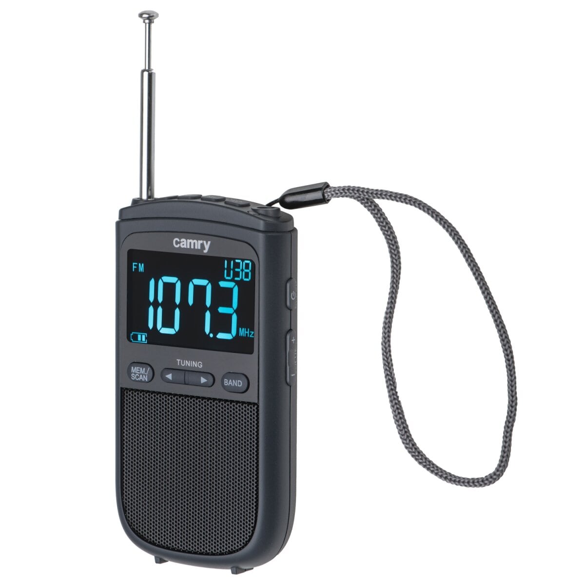 Camry CR 1905 Tragbares Radio mit LCD-Anzeige, Alarmfunktion und Sleep-Timer - Bild 1