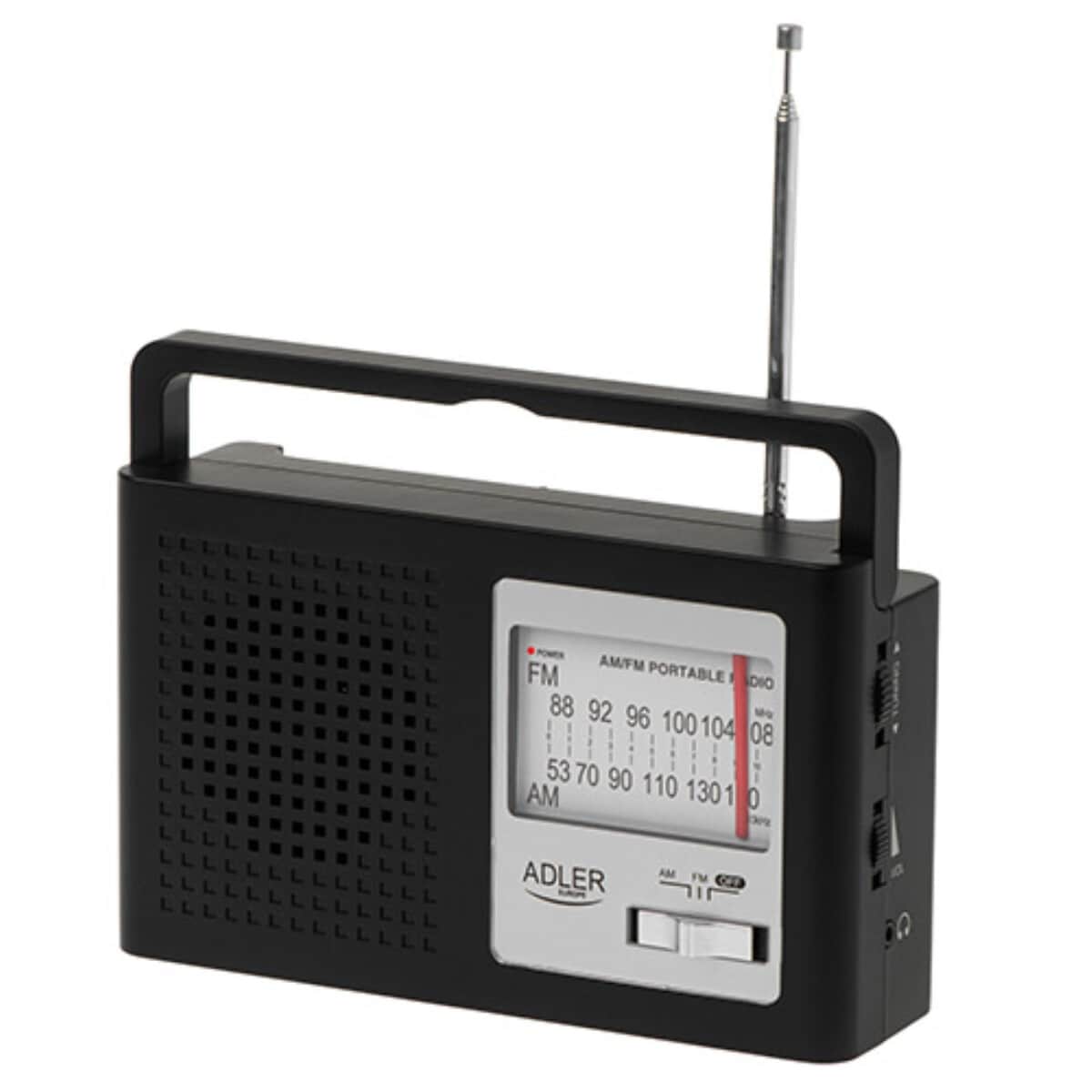 Adler AD 1909 Tragbares AM/FM Radio mit AUX-Eingang & Teleskopantenne - Bild 1