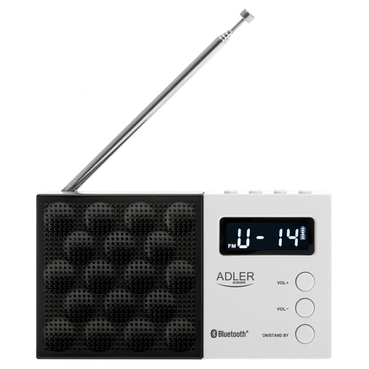 Adler AD 1908 Tragbares PPL AM/FM Radio mit LCD-Display, Bluetooth 5.0 - Bild 1