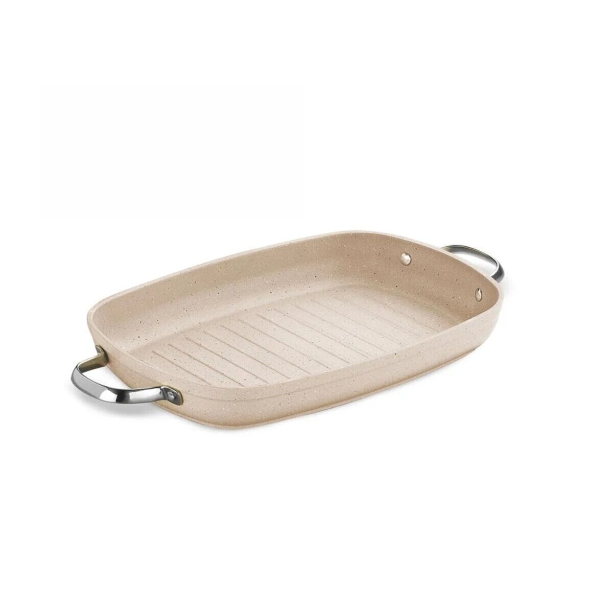 Korkmaz Granita Bratpfanne – 35 x 25 cm – 5-fach Beschichtung & Kratzf | 08691607012743