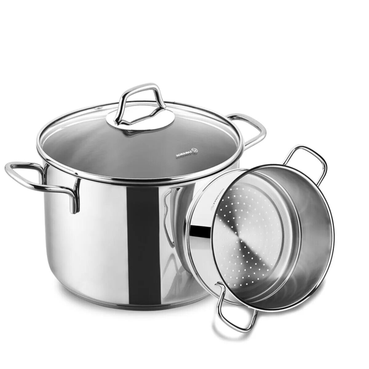 Perla Spaghetti-Topfset 20 x 18 cm - 18/10-Edelstahl