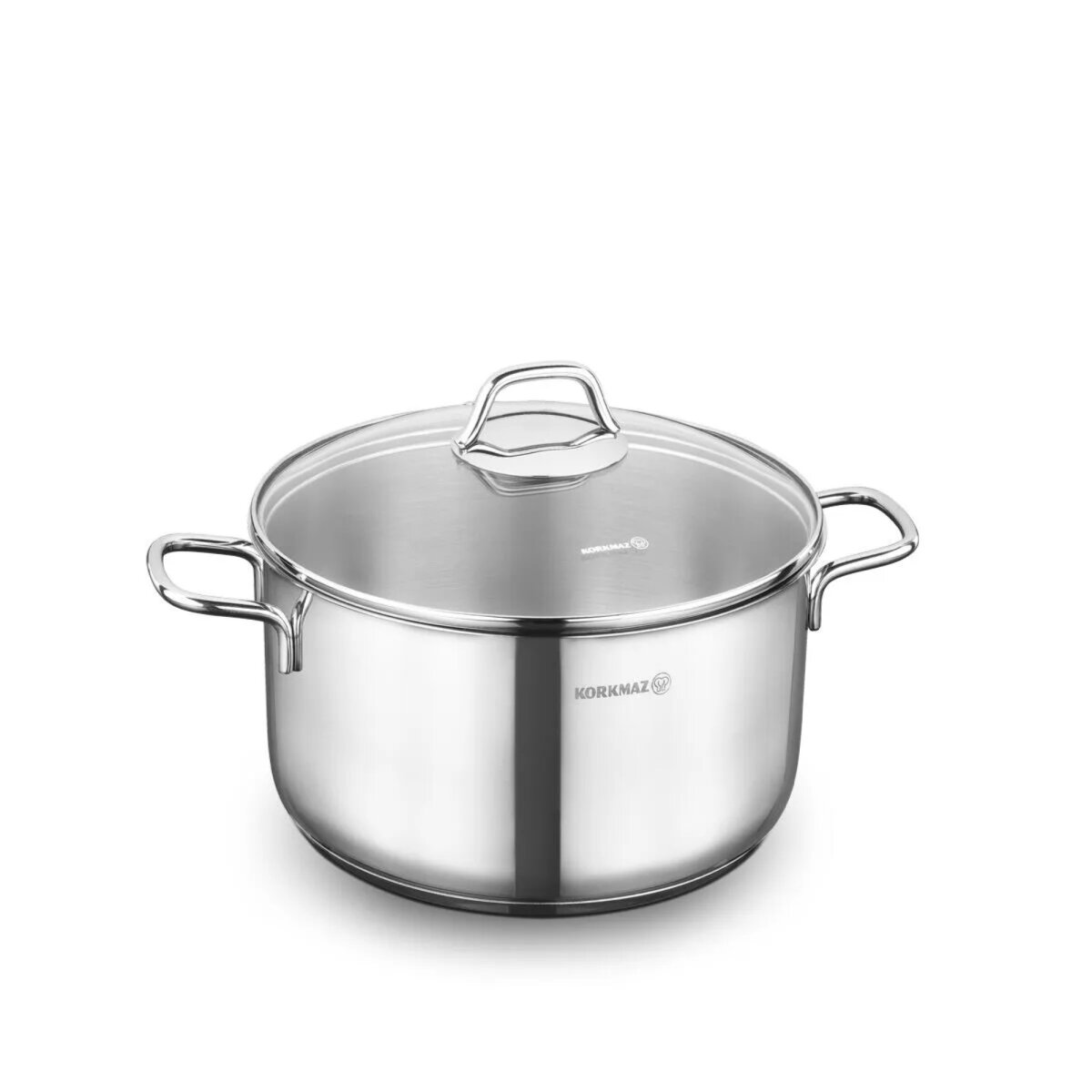 Korkmaz Perla Kochtopf aus hochwertigem 18/10-Edelstahl - 22 - Bild 1