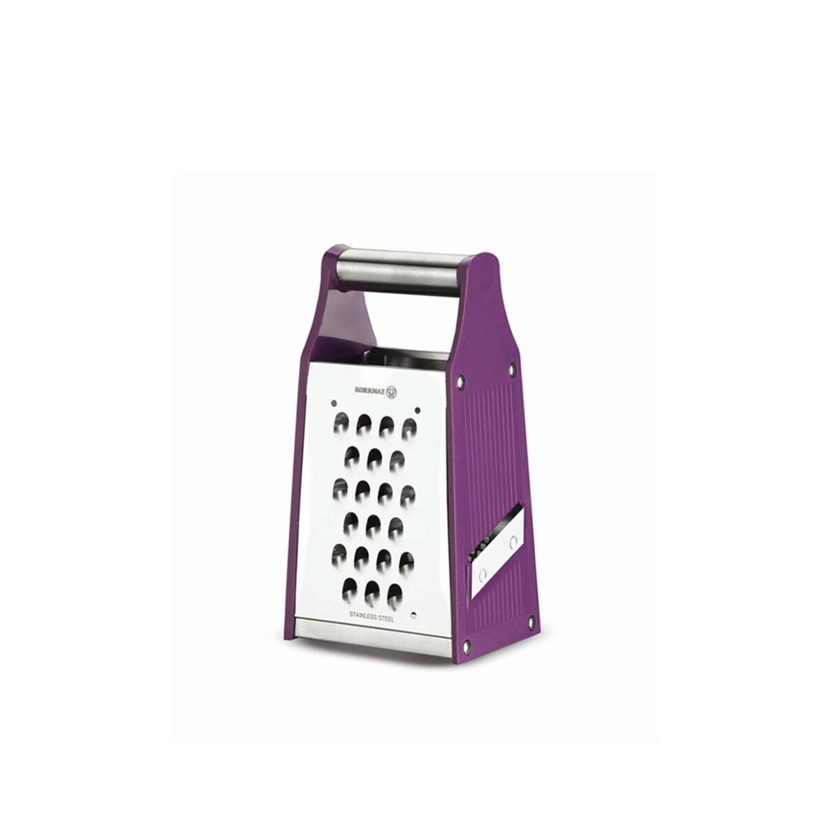 Korkmaz Rendy 4-in-1 K&uuml;chenreibe - Vierseitenreibe aus Edelstahl - Bild 1