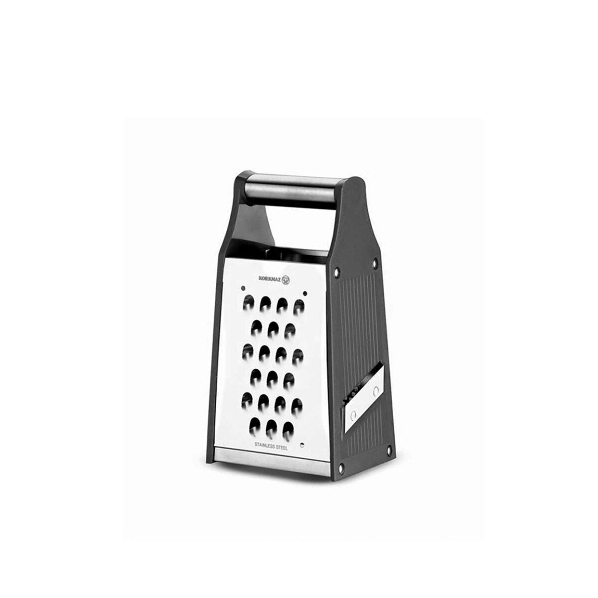 Korkmaz Rendy 4-in-1 K&uuml;chenreibe - Vierseitenreibe aus Edelstahl - Bild 1