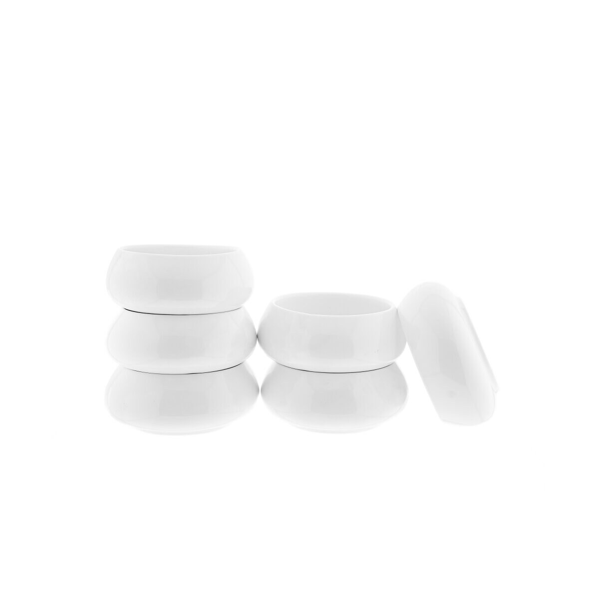 Lissa Bonna 6er-Set Müslischalen aus hochwertigem Porzellan - 12 x 4,5 cm