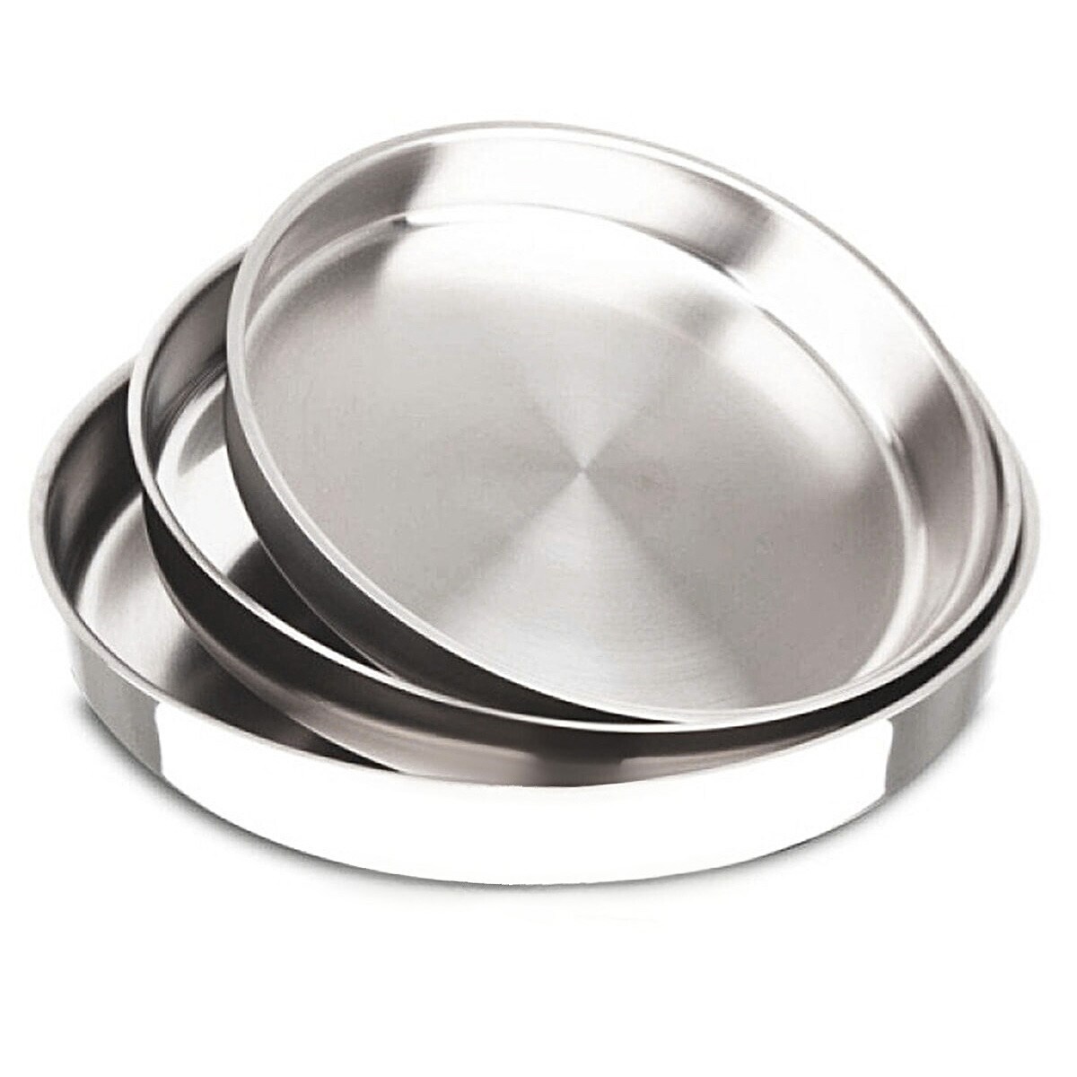 Backofenblech 28/32/36 cm 3er-Set Edelstahl - Bild 1