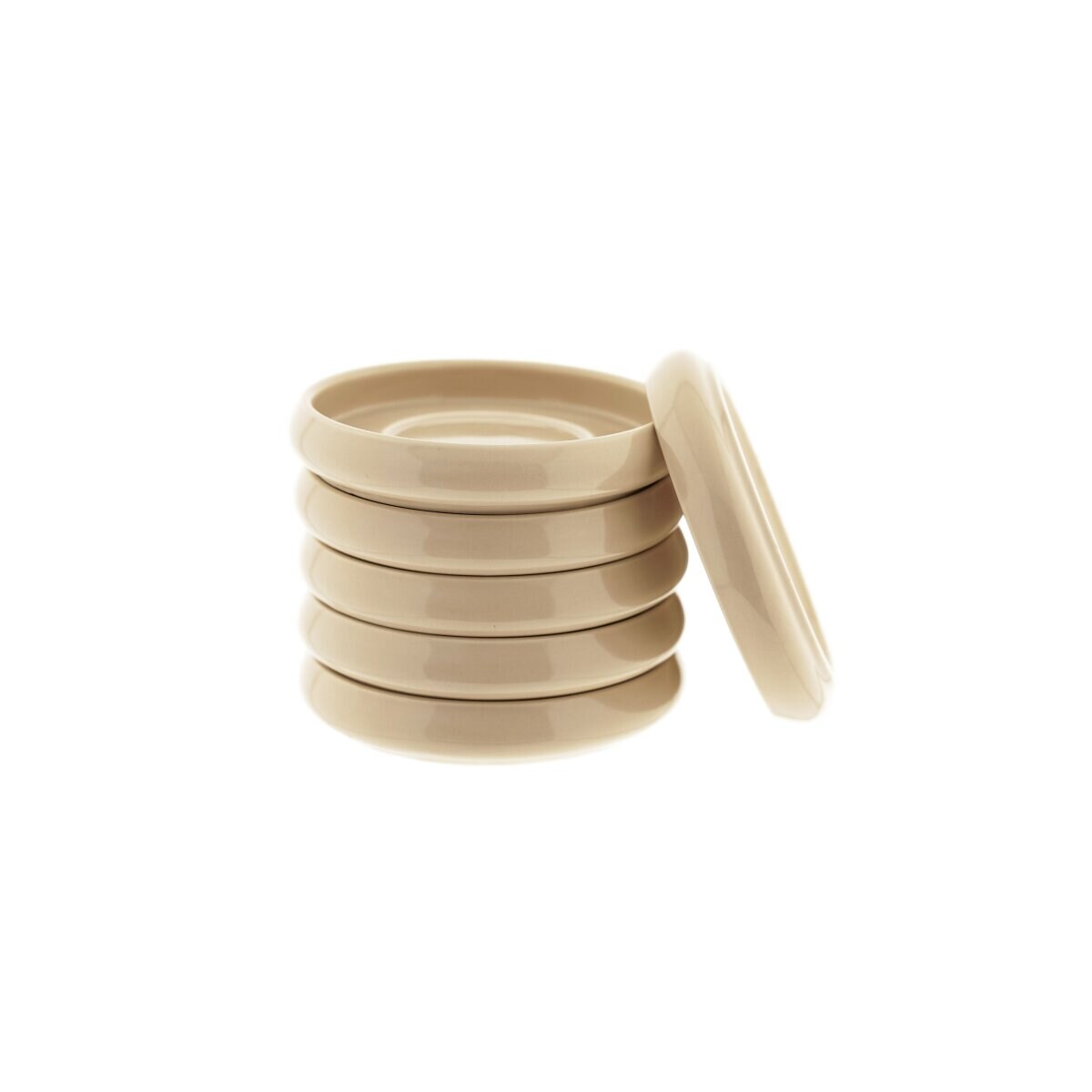 Lissa Bonna Biscuit Unterteller aus hochwertigem Porzellan - 11,5 x 2,5 cm