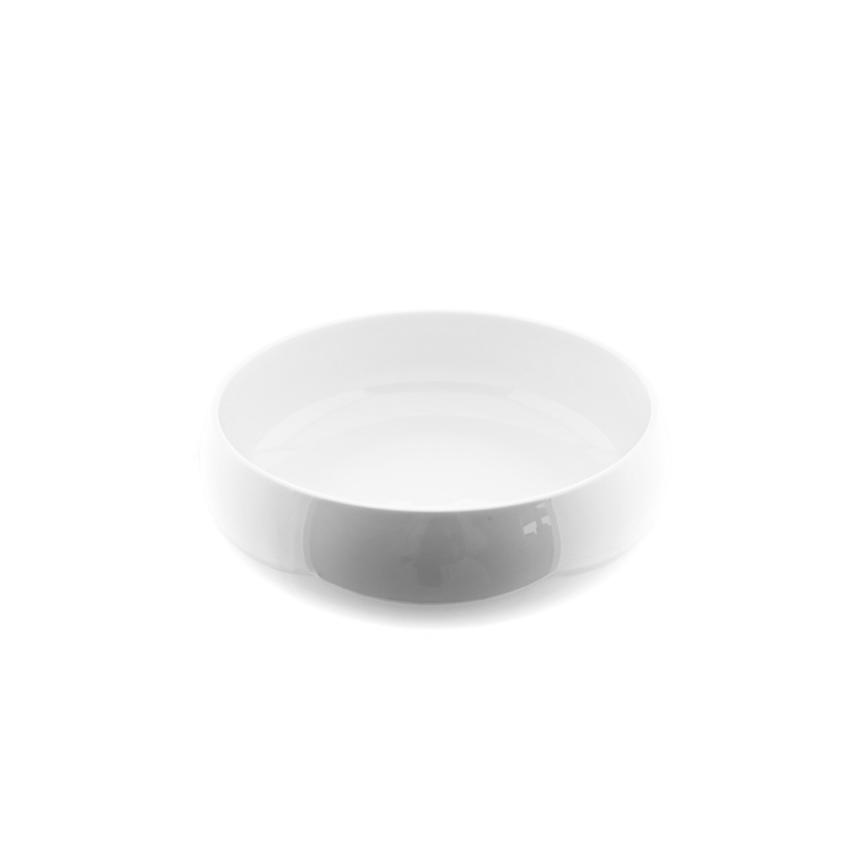 Belicia Serviersch&uuml;ssel aus Porzellan Hochglanz Salatsch&uuml;ssel in Wei&szlig; Rund &Oslash;22 cm - Bild 1