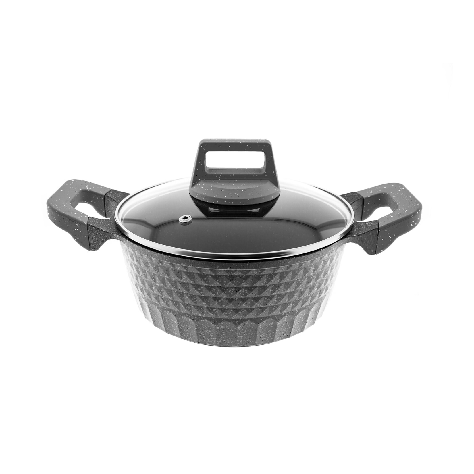 Kochtöpfe Grau mit Glasdeckel | 04255698271652