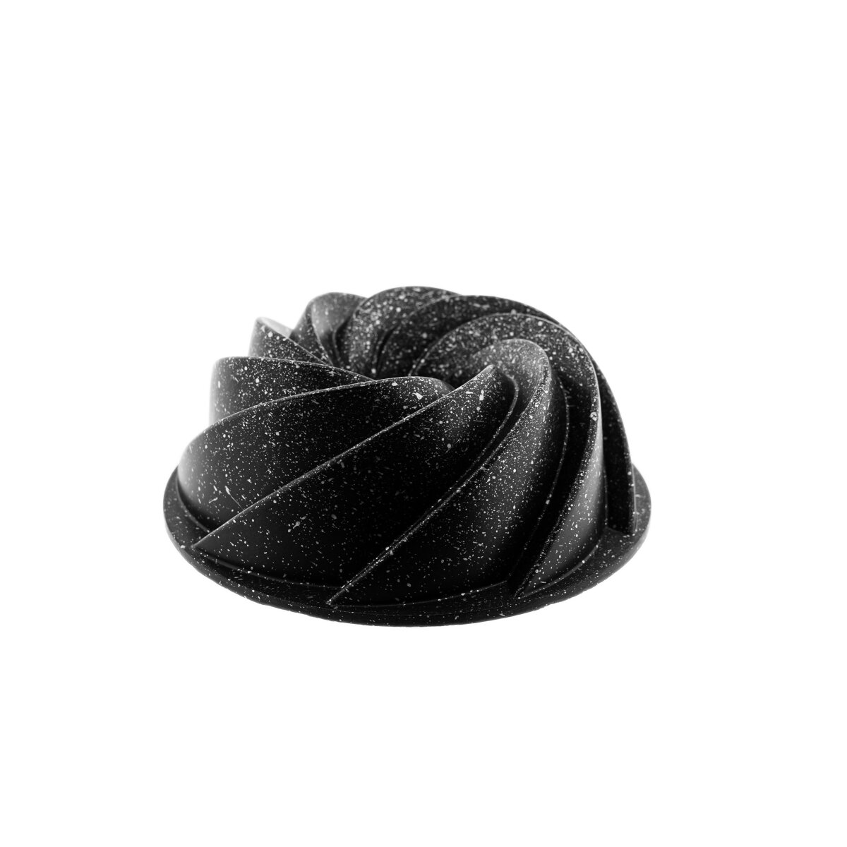 Guss-Backform mit Rosenwirbel-Design &Oslash; 25,5 cm &ndash; Elegante Kuchenform - Bild 1