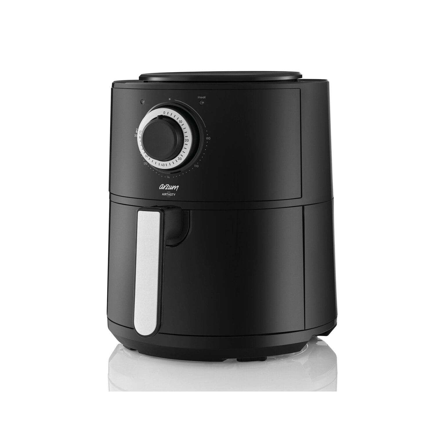 Hei&szlig;luftfritteuse Air Fryer Schwarz/Silber - Bild 1