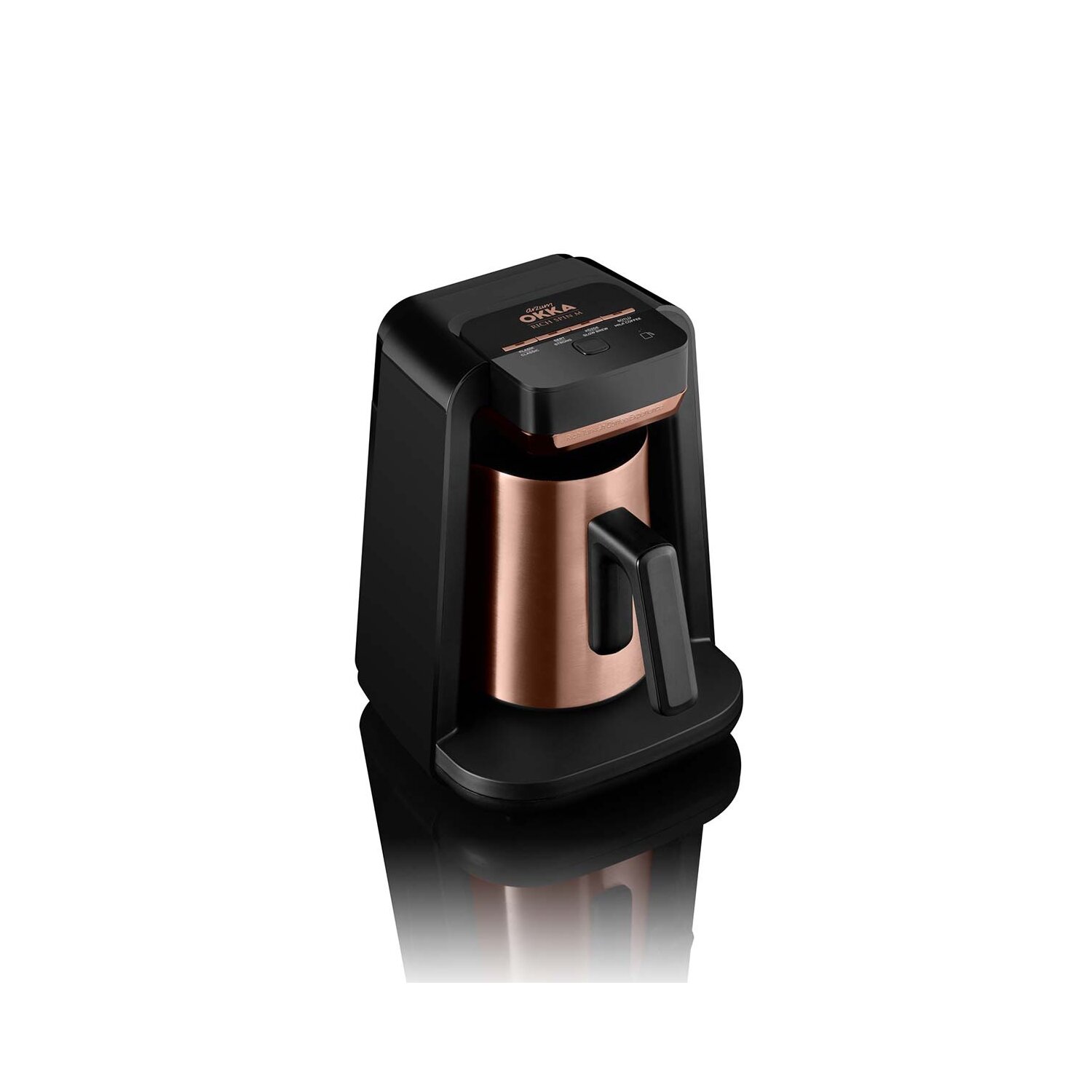 Arzum T&uuml;rkische Kaffeemaschine, Kaffeekanne Edelstahl 700W Bronze - Bild 1