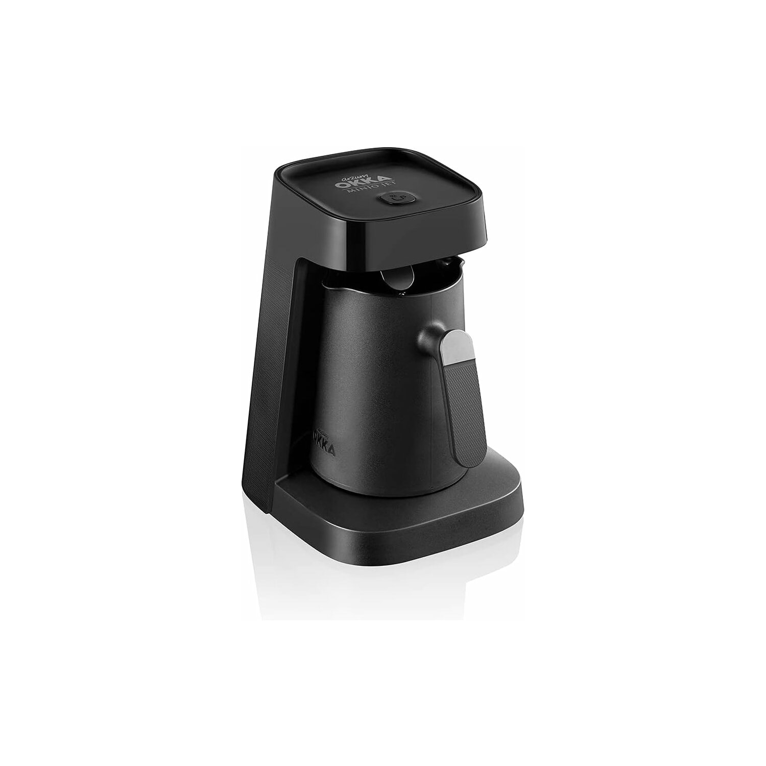 ARZUM t&uuml;rkische Kaffeemaschine, t&uuml;rkische Kaffeekanne, 400 W Silber - Bild 1