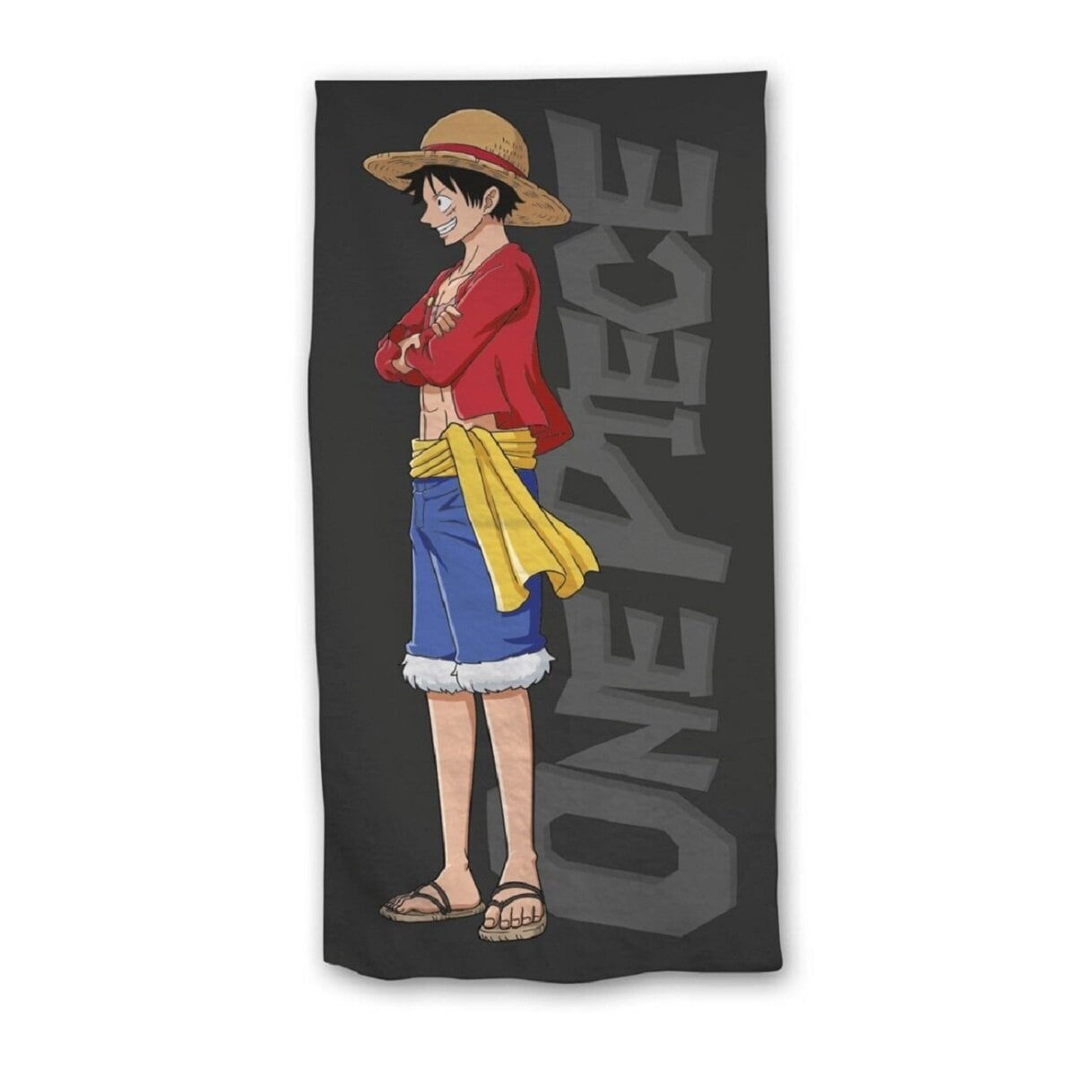 One Piece Badehandtuch &ndash; Freizeithandtuch Strandtuch 70x140 cm - Bild 1