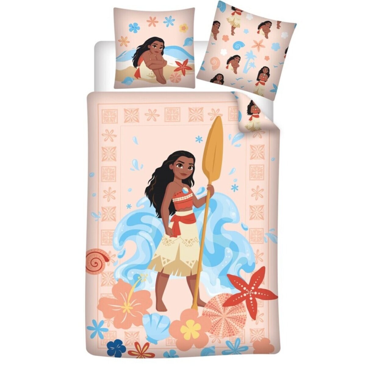 Disney Vaiana Bettwäsche 140×200 + Kissen 65×65 cm Kinder Bettset | 05407010079722