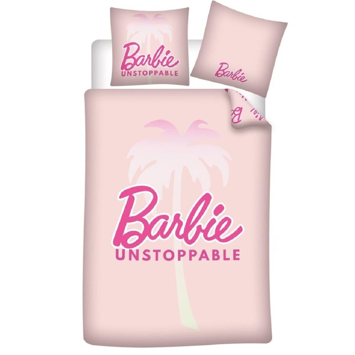 Barbie Bettw&auml;sche-Set 140x200 cm &ndash; 100% Polyester f&uuml;r Fans von Barbie - Bild 1
