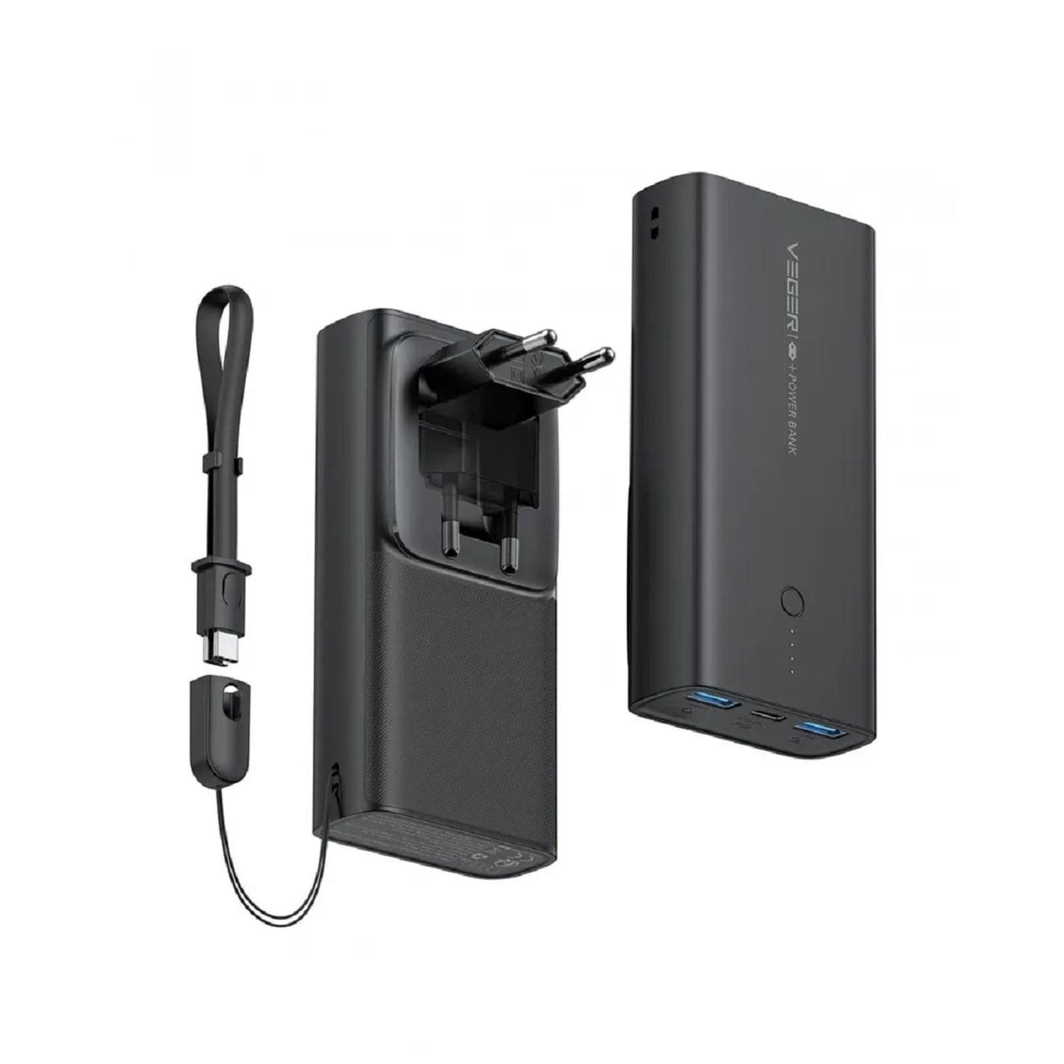 Powerbank ACE100 - 20W10 000mAh Quick Charge PD USB-C - Bild 1