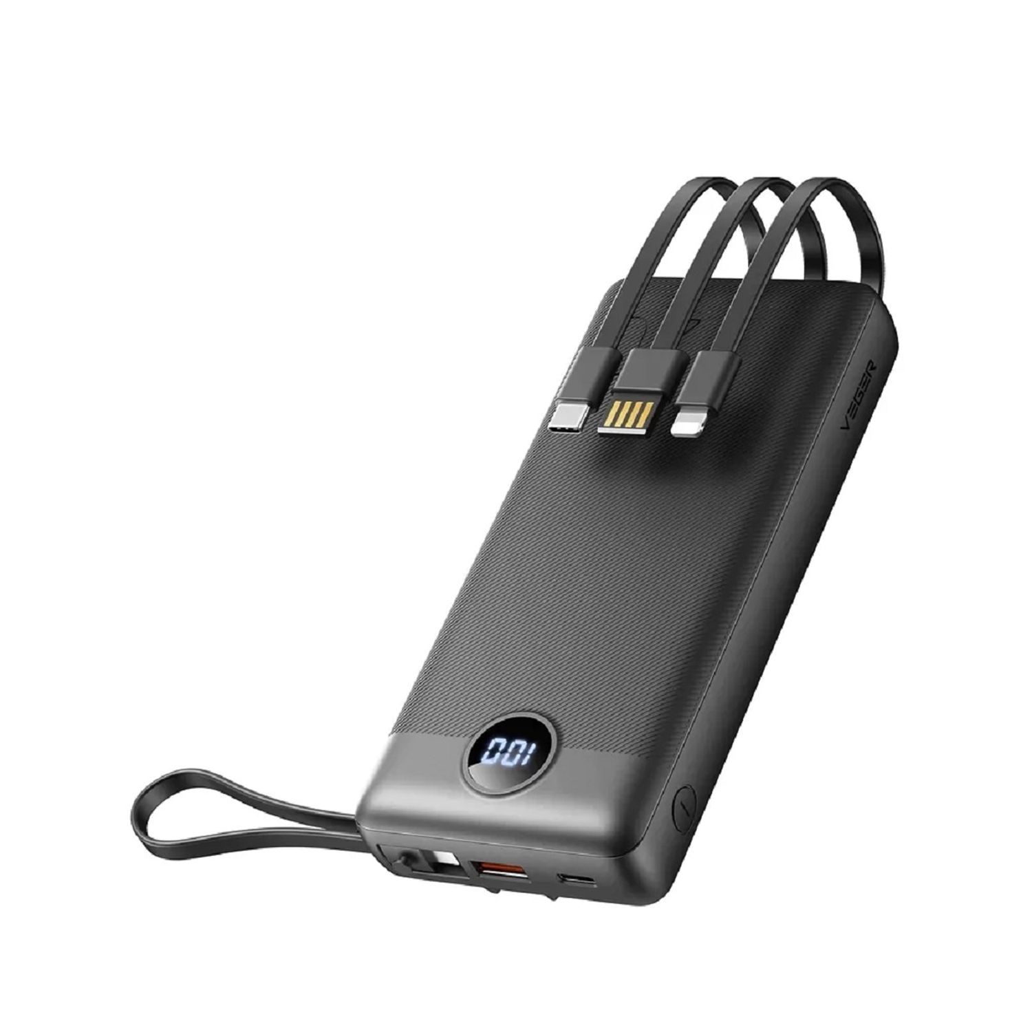 Powerbank C20 - 20 000mAh (Micro + Typ C + iPhone) - Bild 1