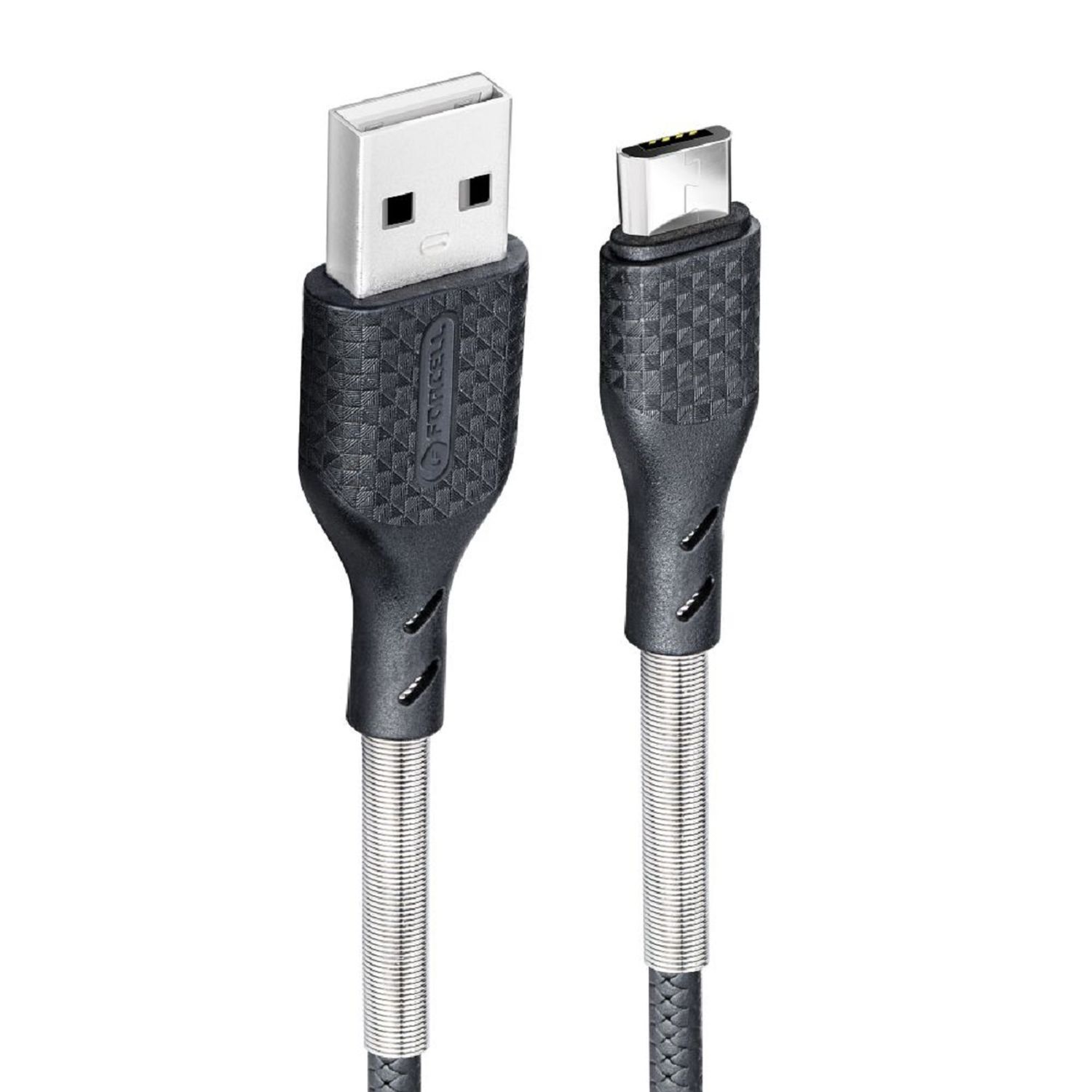 Carbon Ladekabel USB zu Micro 2,4A CB-03A zum Aufladen - Bild 1
