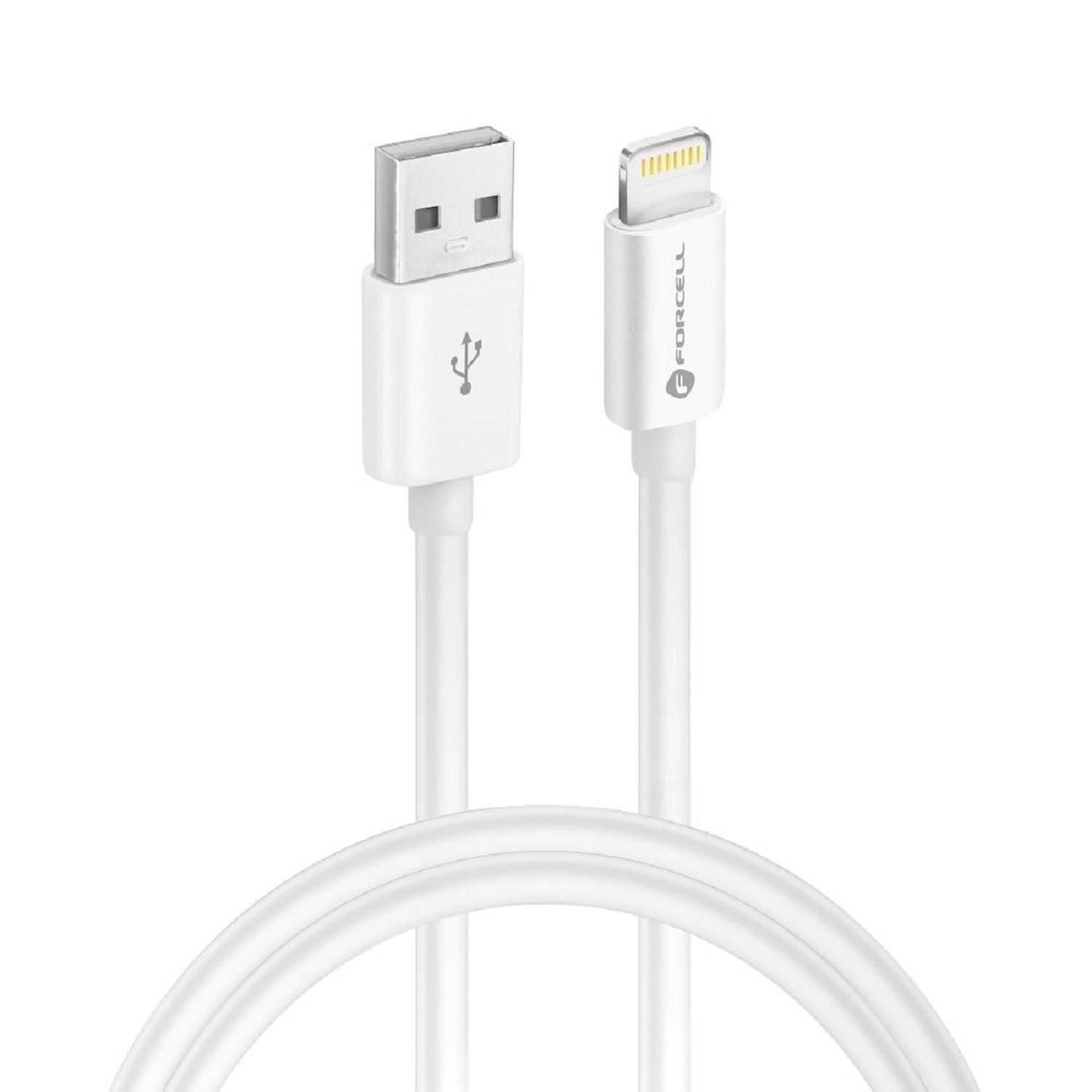 Kabel USB A zu iPhone-Anschluss 8-polig MFi 2,4A/5V 12W C703 - Bild 1