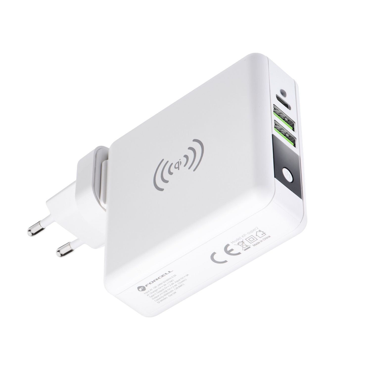 Multifunktionsladeger&auml;t 4in1 15W mit USB/USB Typ C Powerbank - Bild 1