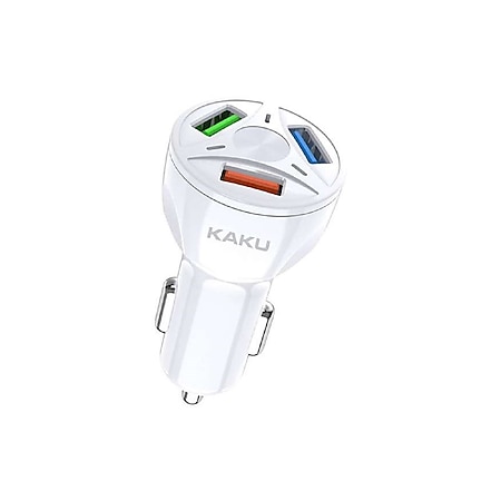 Kaku KSC-486 20W Autoladegerät KFZ-Ladegerät 4.8A 3x USB Quick Charge - Bild 1