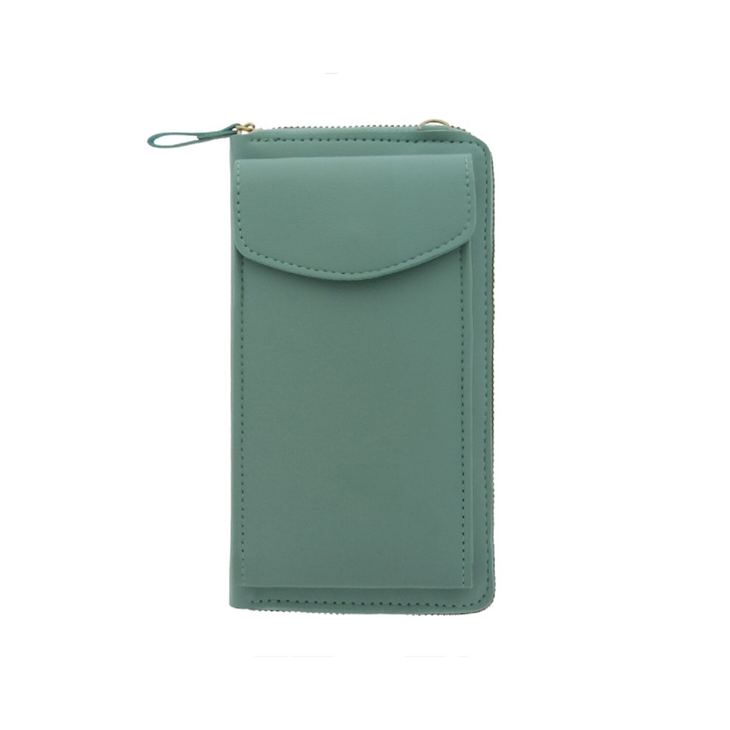 Handytasche mit eingebautem Portemonnaie Mint - Bild 1