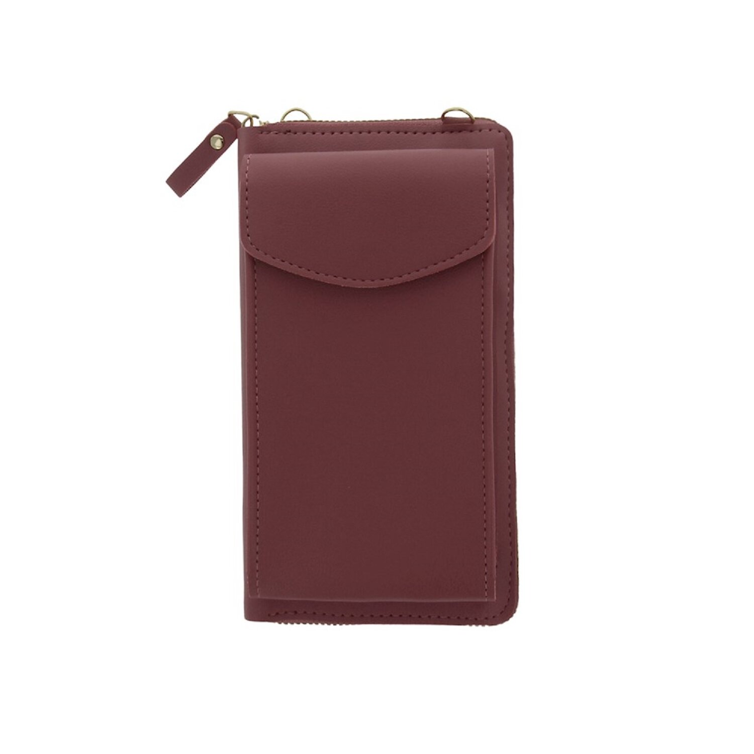 Handytasche mit eingebautem Portemonnaie Pink - Bild 1