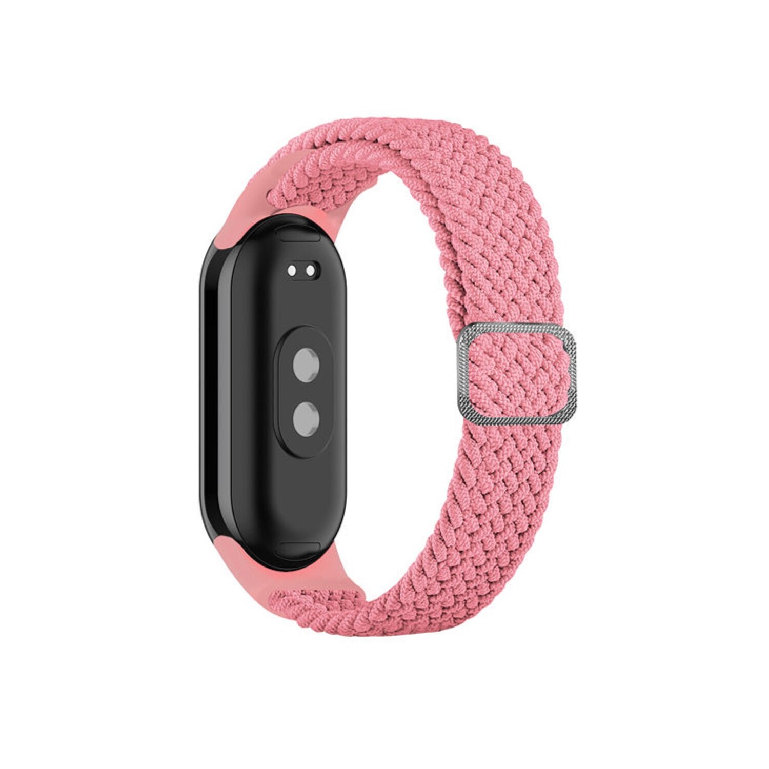 Geflochtenes Stoffarmband Xiaomi Mi Band 8 Armband Pink - Bild 1