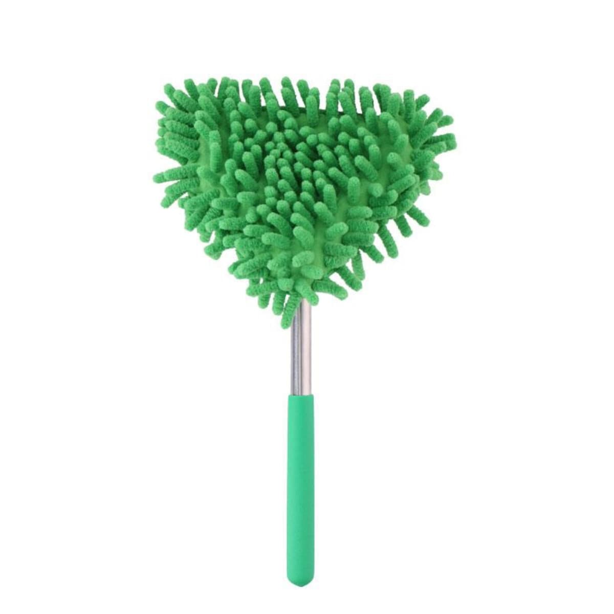 Ausziehbarer Staubwischer dreieckf&ouml;rmiger Staubbesen Mikrofaserkl&ouml;ppel 50-95 cm - Bild 1