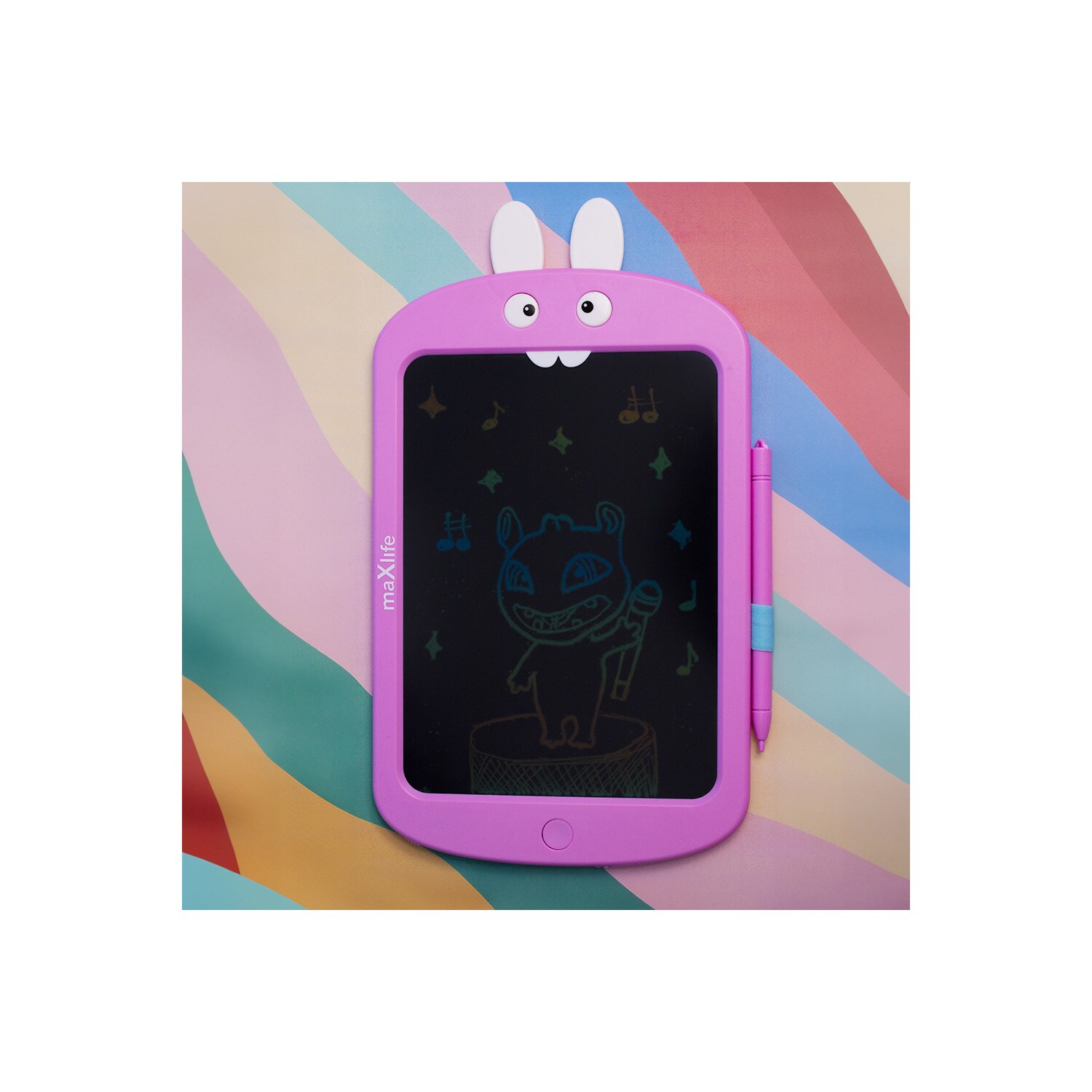 Maxlife Kinder-Schreibtafel MXWB-02 – Zeichenboard Notieren, Lernen, Löschen | 05900495092366