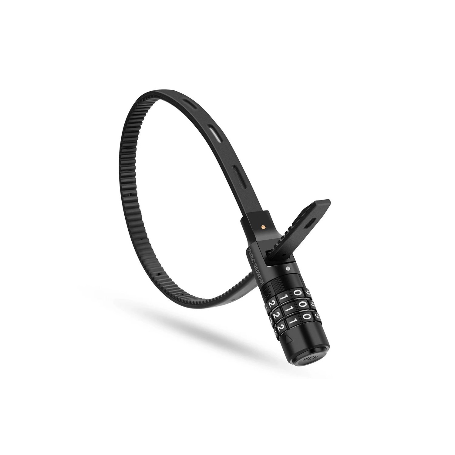 3240001001 Fahrradschloss f&uuml;r 0,5 m Zahlenkombination &ndash; Schwarz - Bild 1