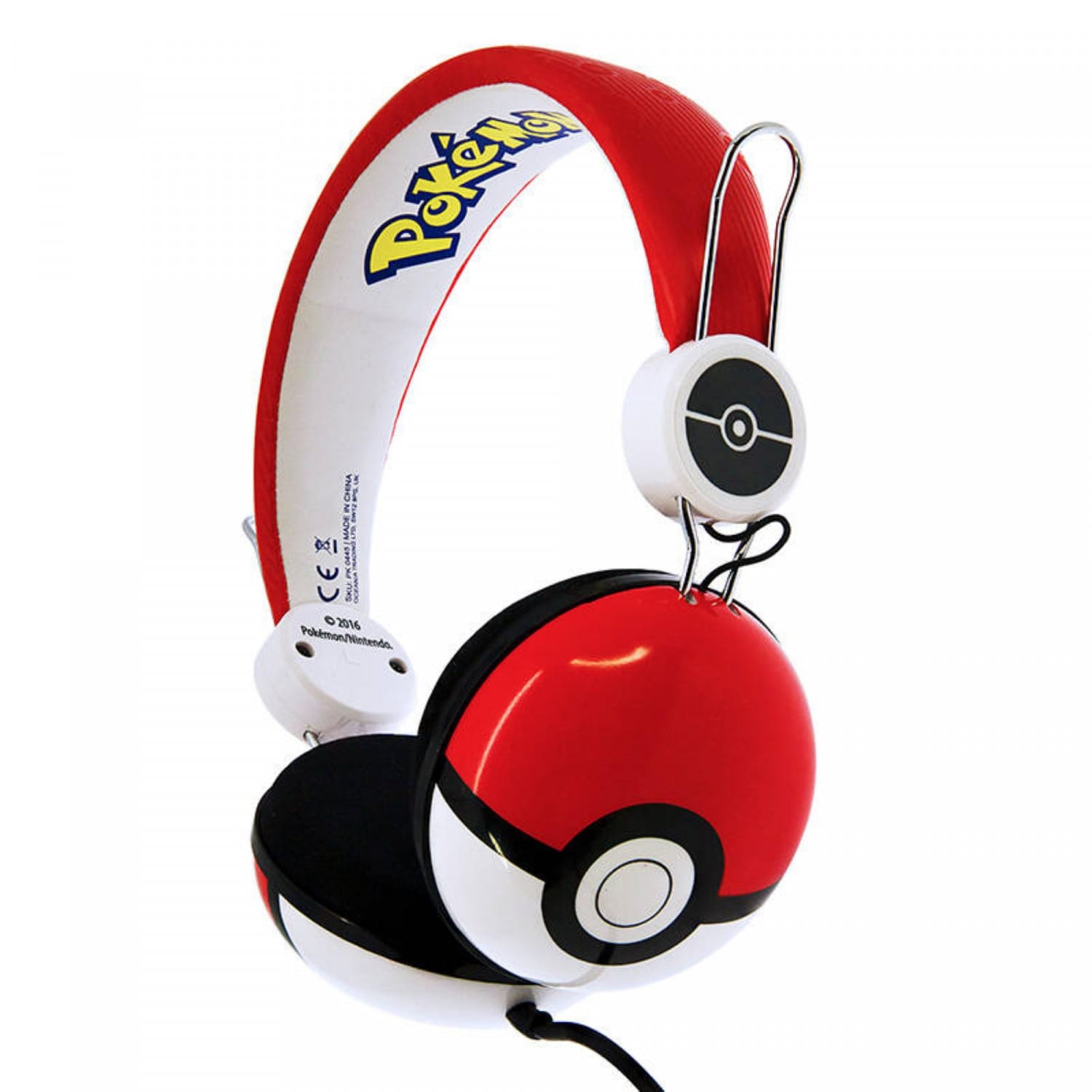Kabelgebundene Kopfh&ouml;rer f&uuml;r Kinder OTL Pokemon Pokeball - Bild 1