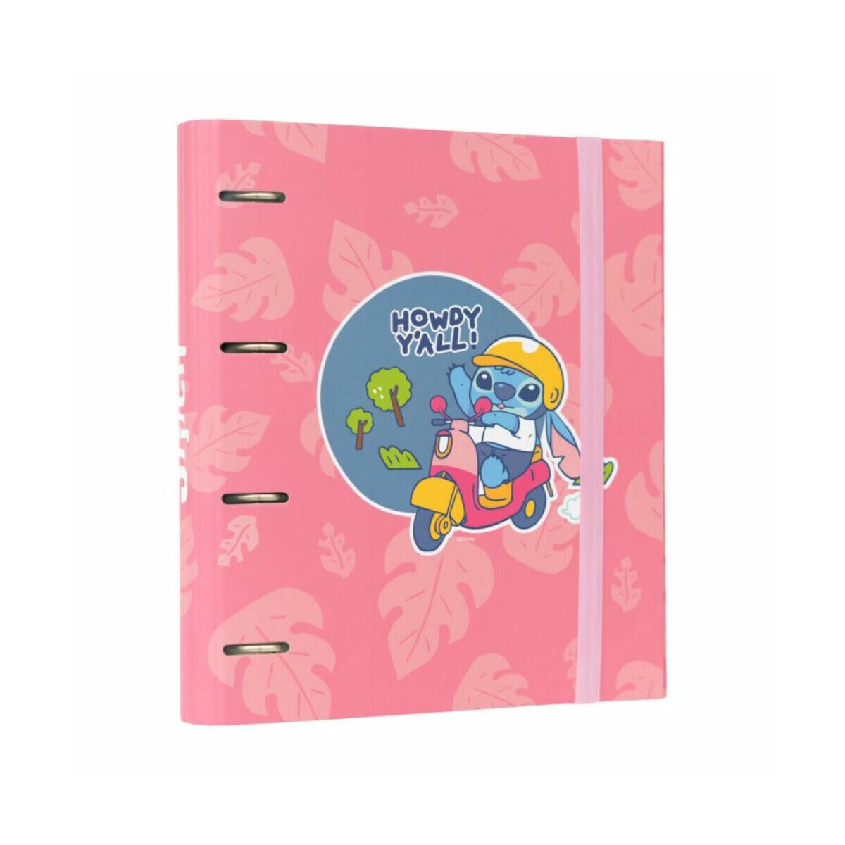 A4-Ordner Stitch – Vier-Ringe-Ordner perfekte Schuljahr 32×27,5 cm | 08435497268145