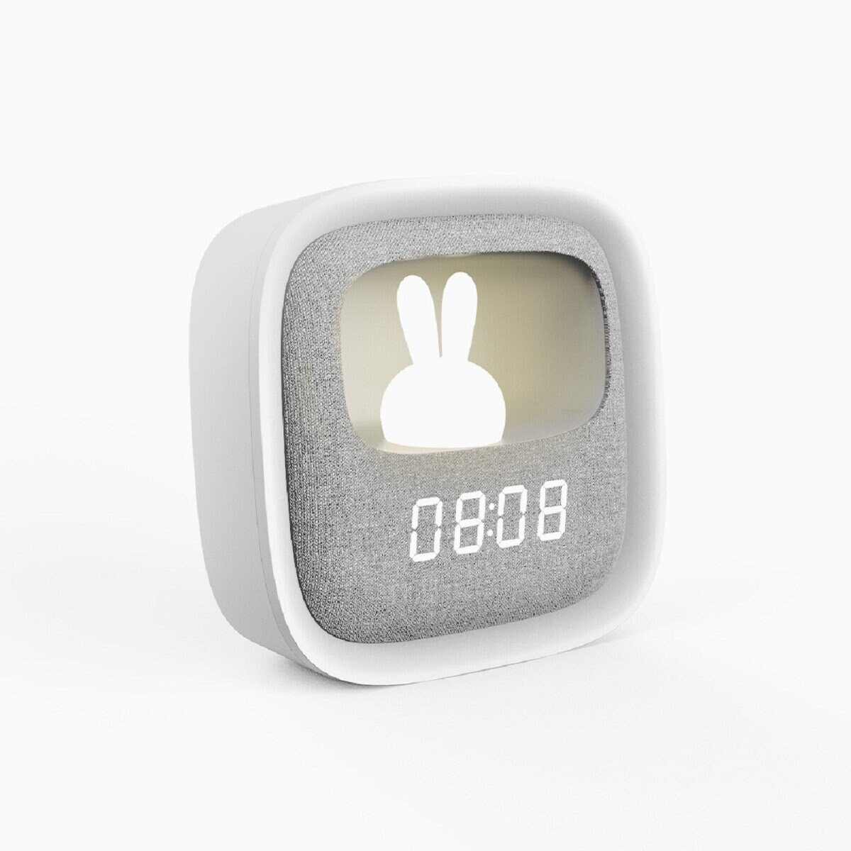 Light Hasenfigur Alarm Wecker mit LED Nachtlicht | 05907457736498